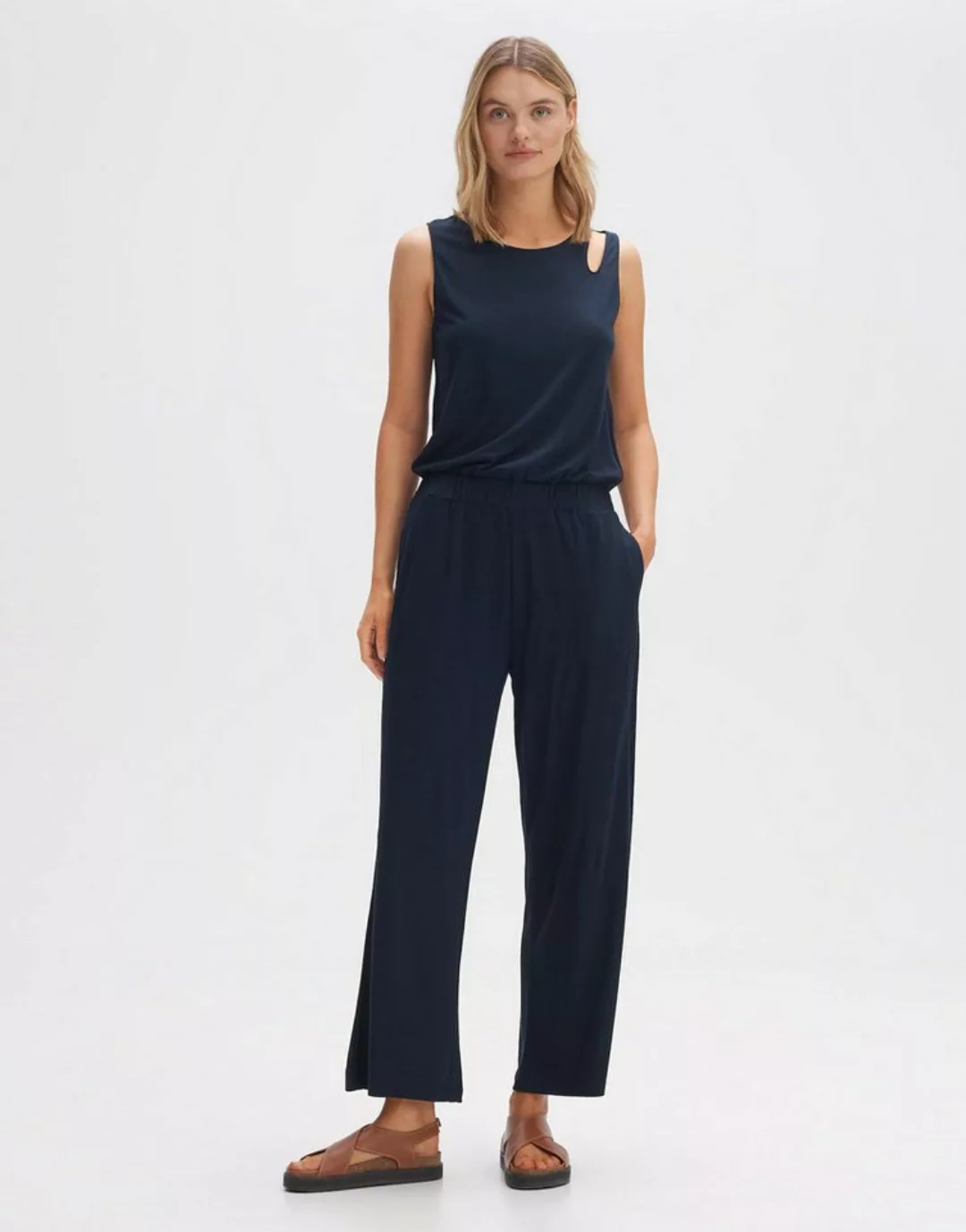 OPUS Jumpsuit Melpani lockere Passform Jersey günstig online kaufen