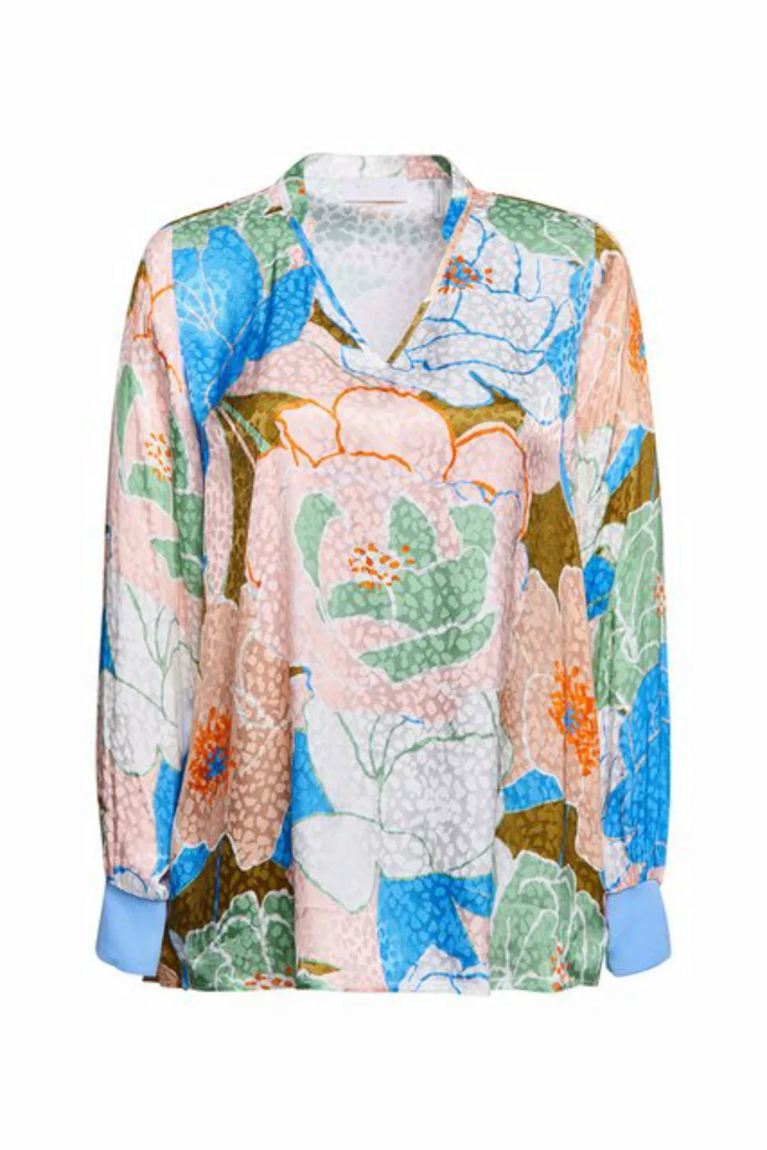 Rich & Royal Blusentop Blouse with embroidery organic günstig online kaufen