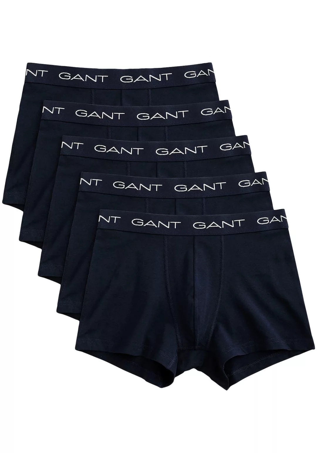 Gant Boxershorts "TRUNK 5-PACK", (Packung, 5 St., 5), mit elastischem GANT- günstig online kaufen