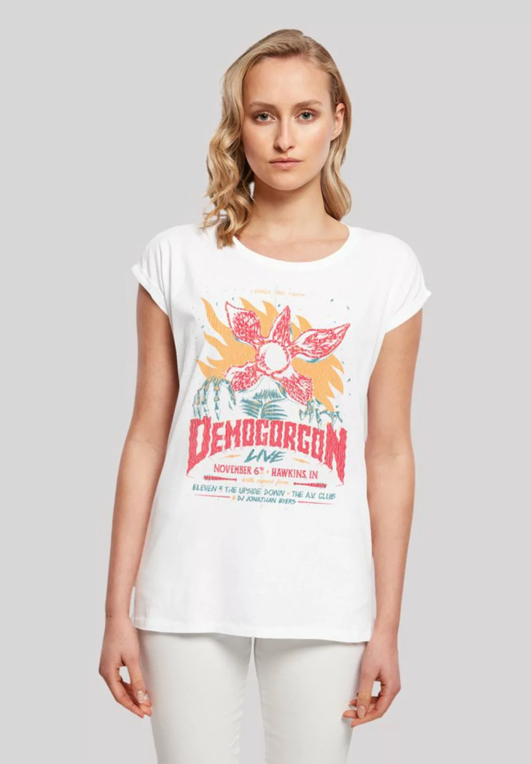 F4NT4STIC T-Shirt Stranger Things Demogorgon Poster Premium Qualität günstig online kaufen