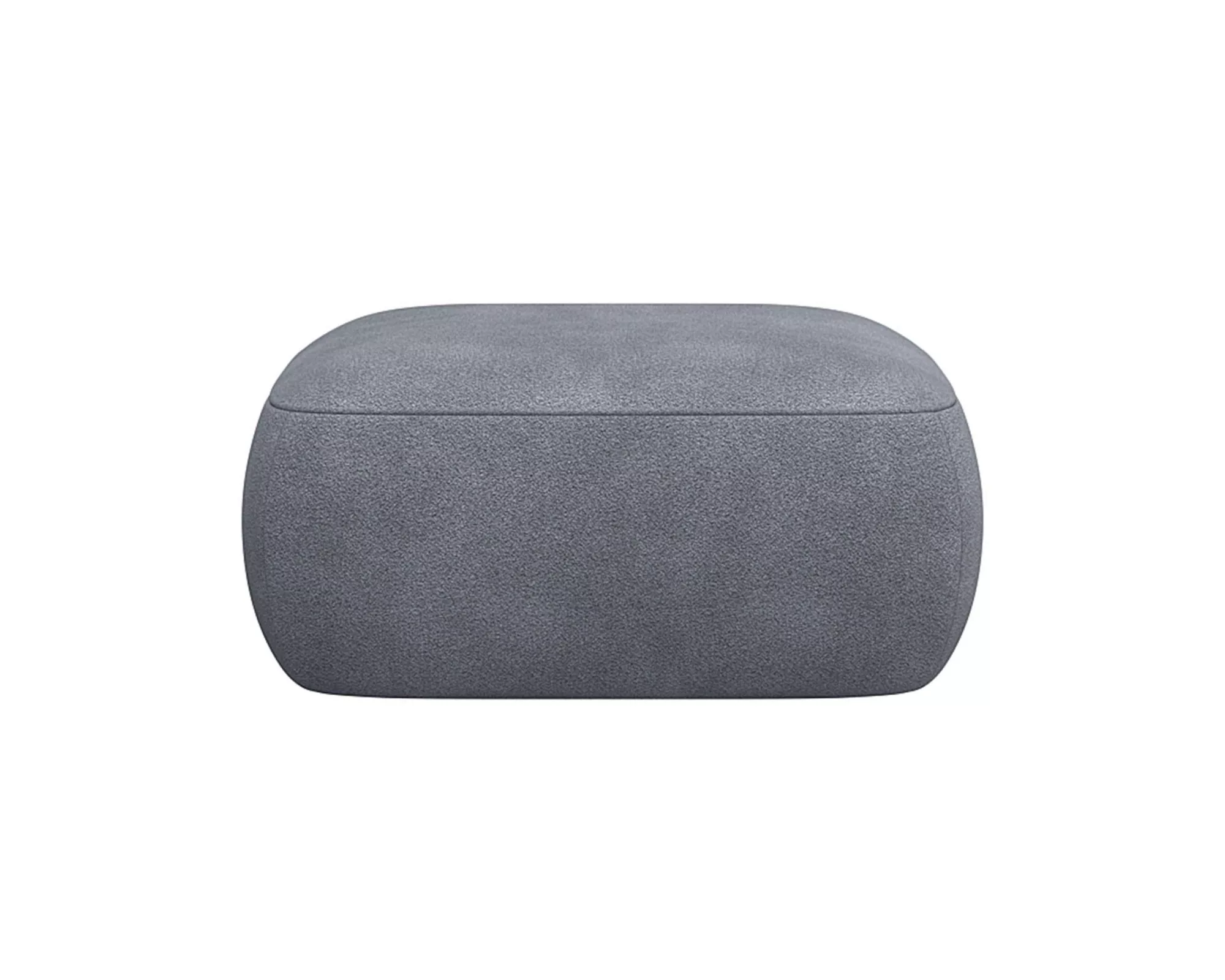 FLEXLUX Pouf »Torino, rund, bodennah, Sitzhocker, Polsterhocker«, Modernes, günstig online kaufen