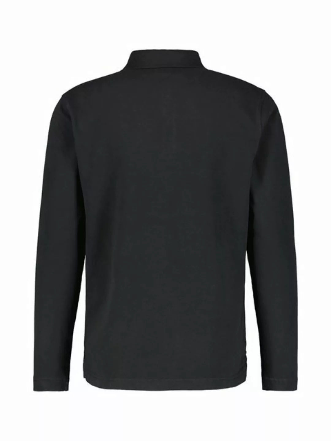 LERROS Sweatshirt LERROS Langarmpoloshirt mit Knopfleiste günstig online kaufen