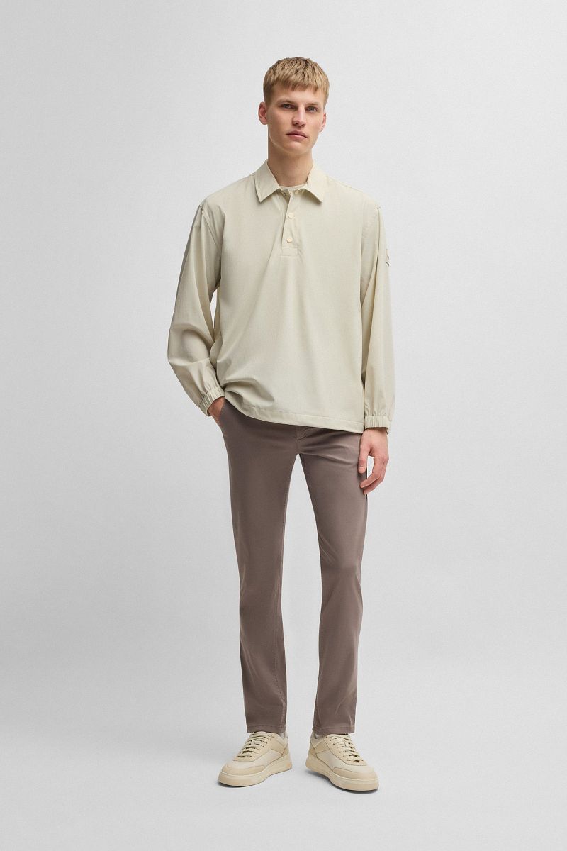 BOSS Chino Slim Taupe - Größe W 33 - L 32 günstig online kaufen