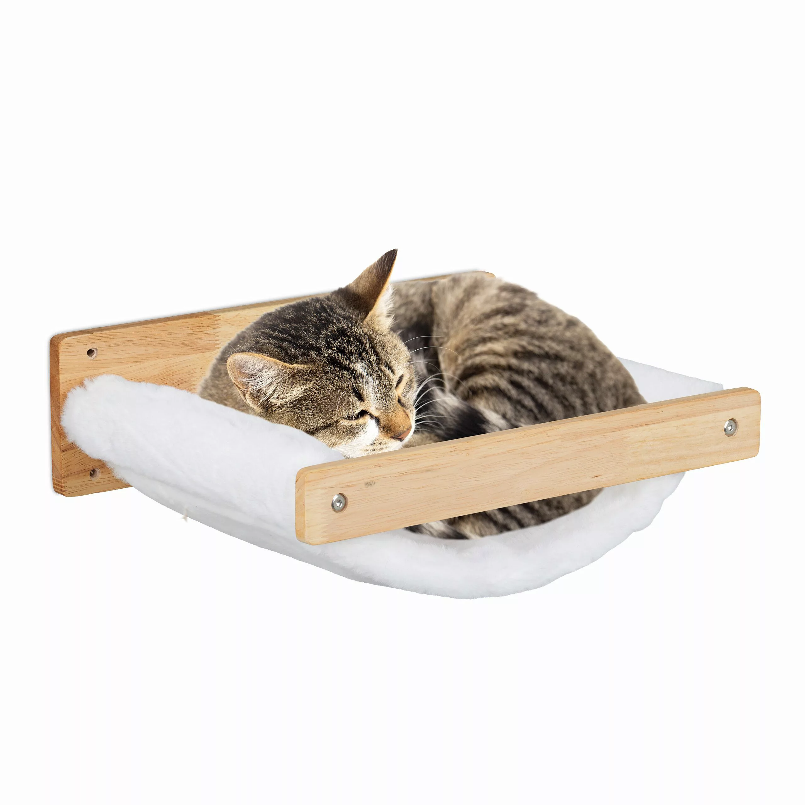 relaxdays Katzen-Hängematte Katzenhängematte Wand, Polyester günstig online kaufen