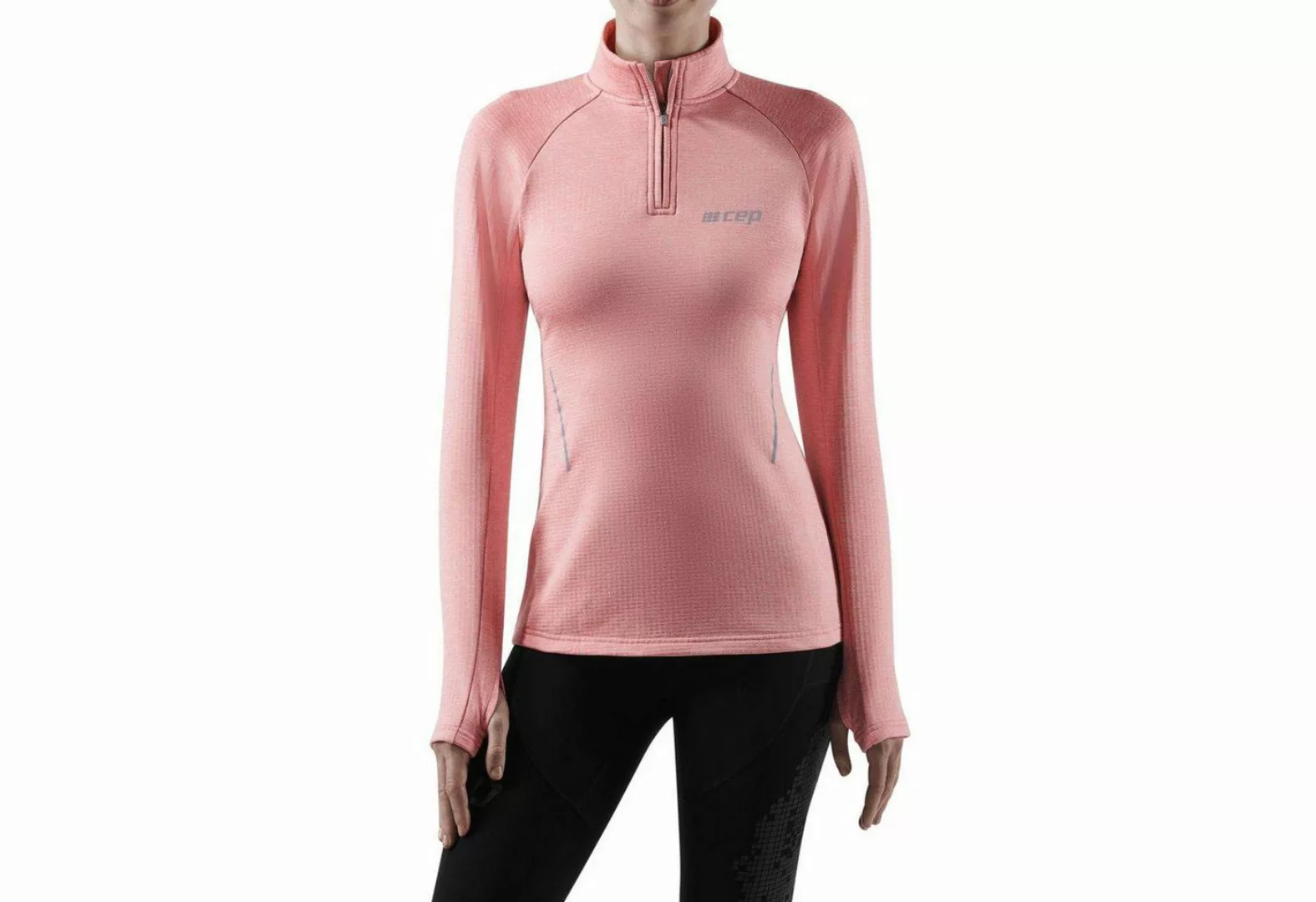 CEP Langarmshirt WINTER RUN SHIRT rose melange W0A3A9 Funktionsshirt mit la günstig online kaufen