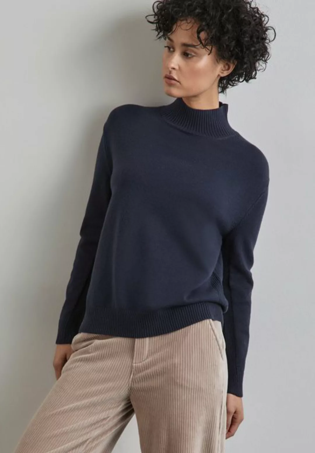 STREET ONE Strickpullover, mit Turtleneck günstig online kaufen