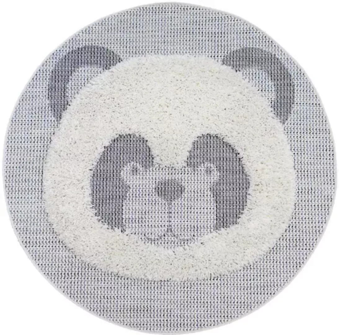 Primaflor-Ideen in Textil Kinderteppich »NAVAJO - Panda«, rund günstig online kaufen