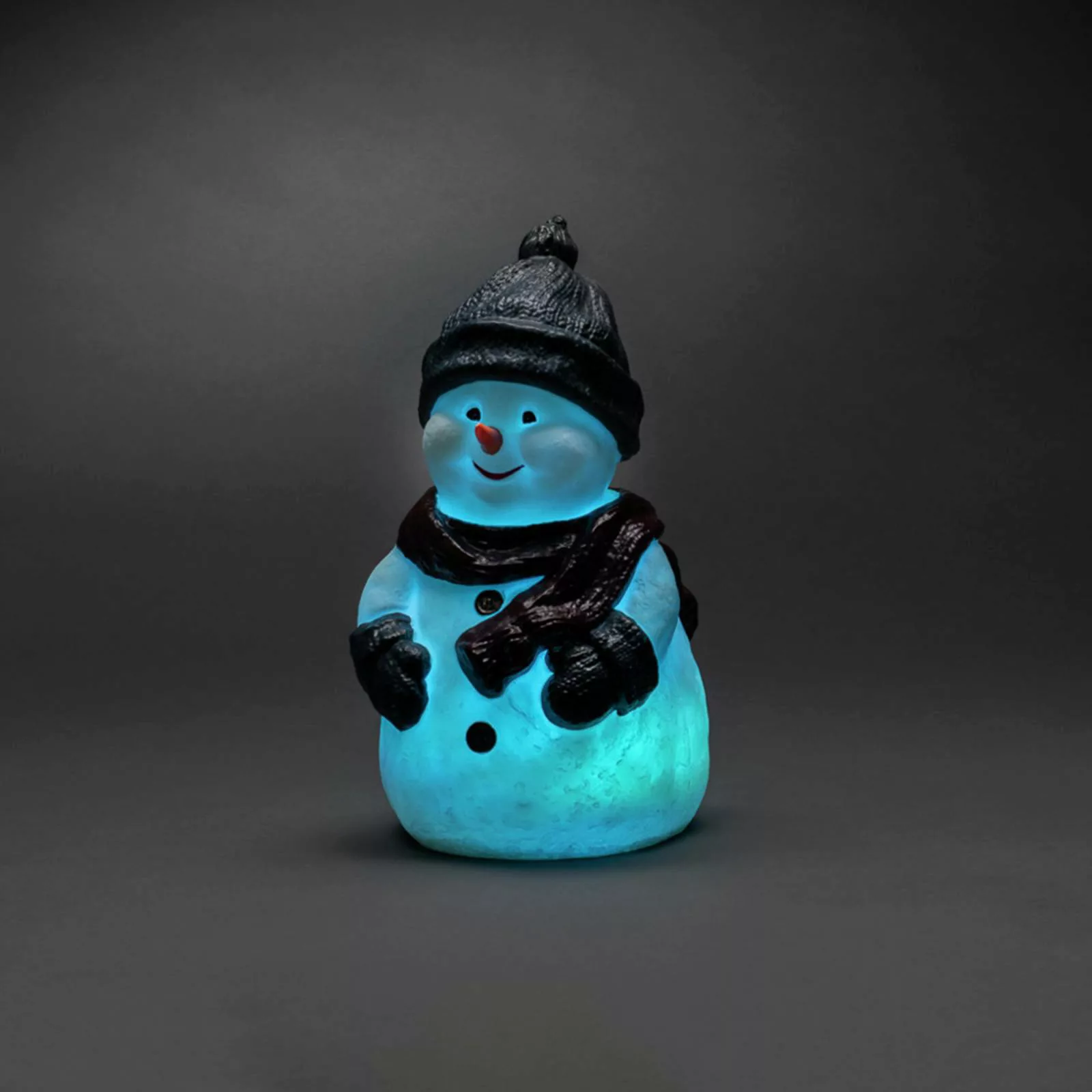 LED-Dekofigur Schneemann mit RGB-Farbwechsel, IP44 günstig online kaufen