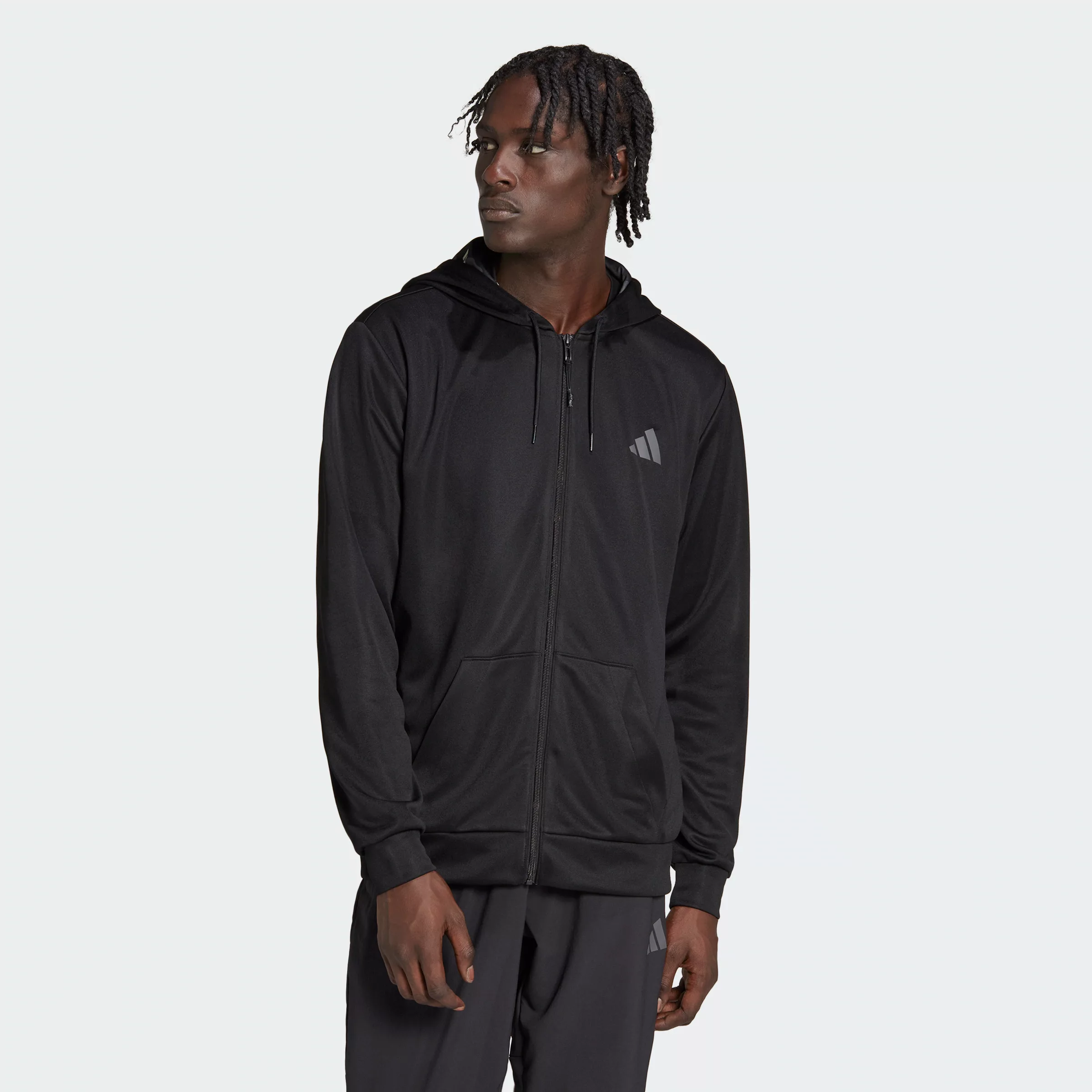 adidas Performance Kapuzensweatjacke "TRAIN ESSENTIALS SEASONAL TRAINING", günstig online kaufen