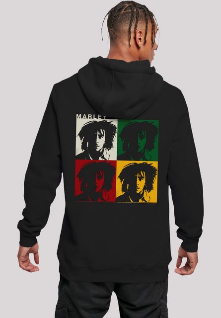 F4NT4STIC Kapuzenpullover Bob Marley Colour Blocks Two Sleeves Reggae Music günstig online kaufen