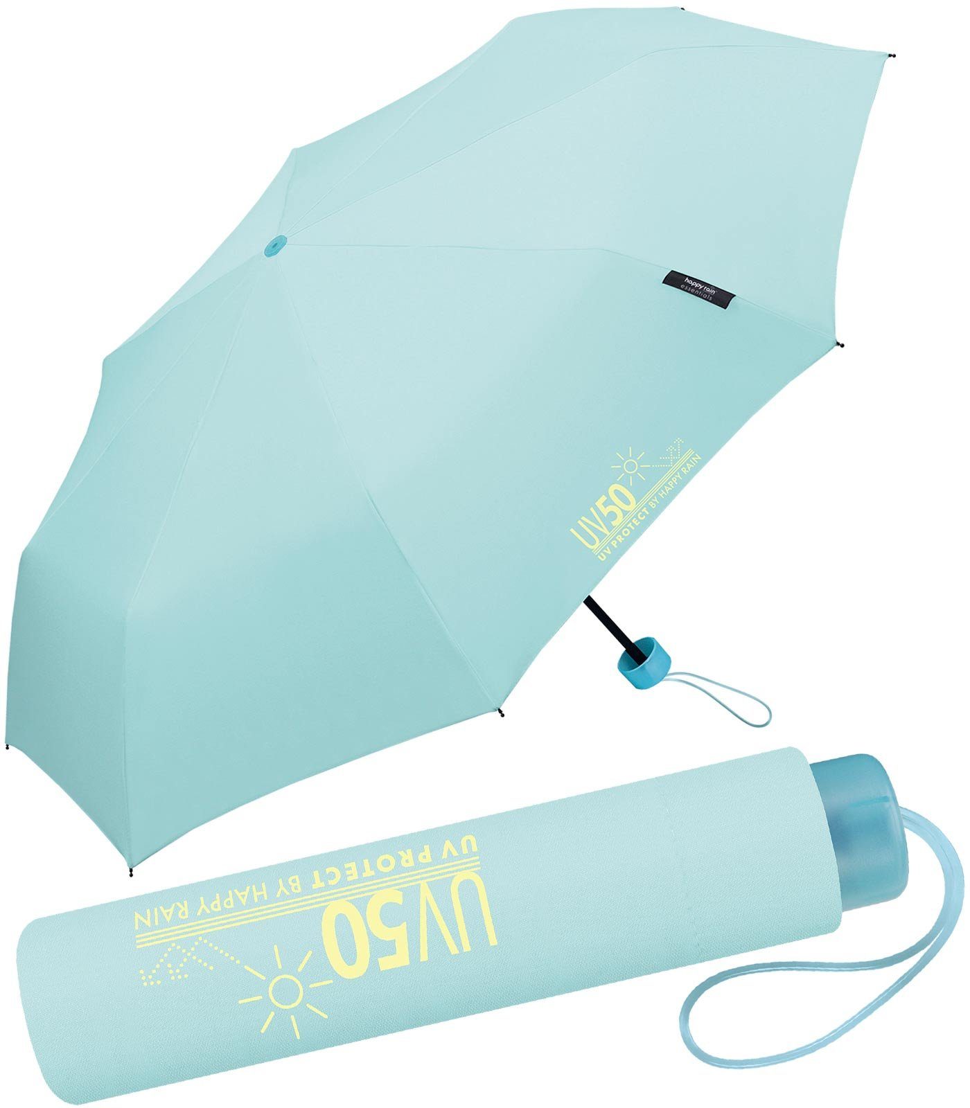 HAPPY RAIN Taschenregenschirm UV-Protect UV50 Super-Mini-Schirm günstig online kaufen