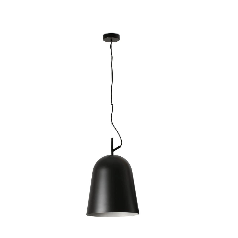 Pendelleuchte Studio in Schwarz und Schwarz-matt E27 290mm günstig online kaufen