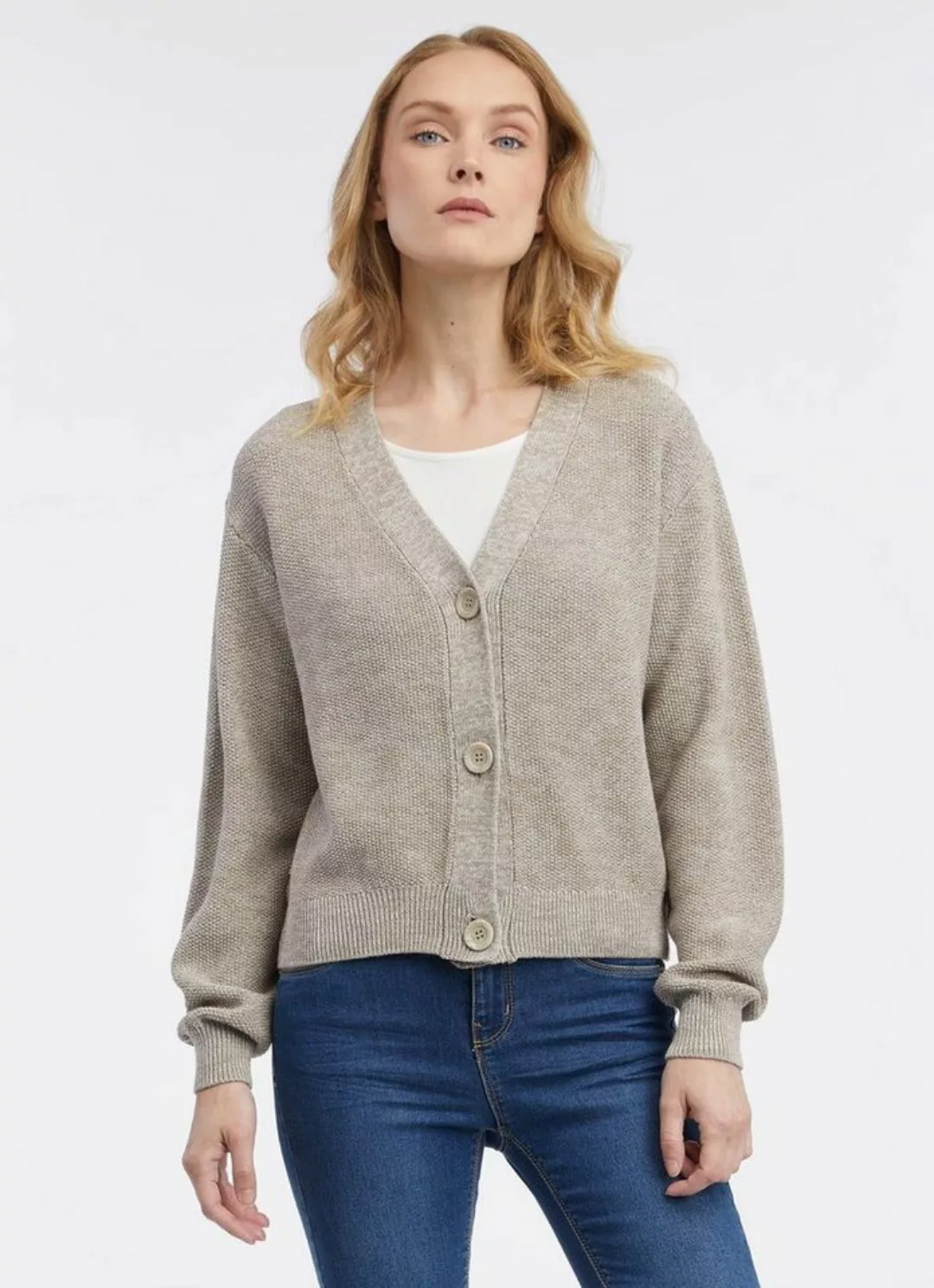 Ragwear Strickjacke KAROLLA Cardigan mit V-Ausschnitt und Knopfleiste günstig online kaufen