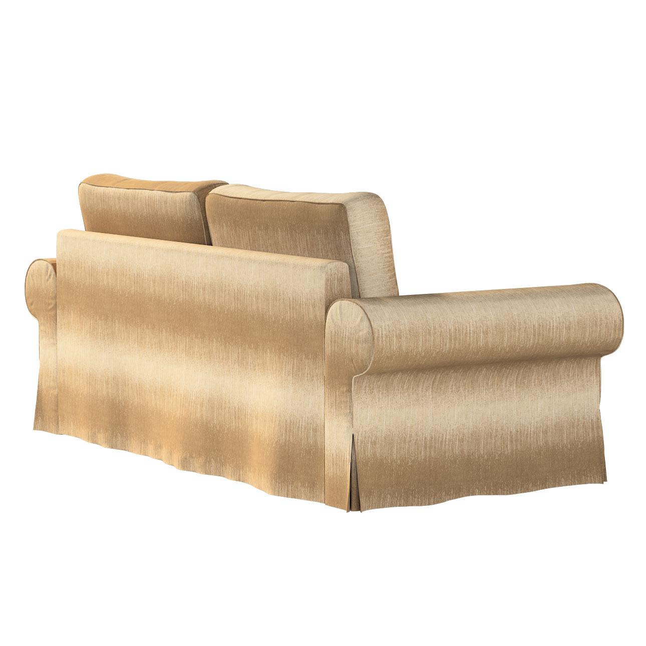 Bezug für Backabro 3-Sitzer Sofa ausklappbar, creme-beige, Bezug für Backab günstig online kaufen