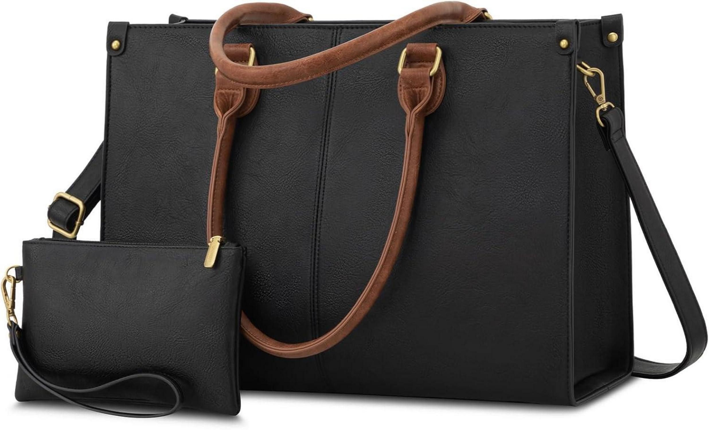 LuxusKollektion Handtasche Handtasche Damen Shopper 15.6 günstig online kaufen