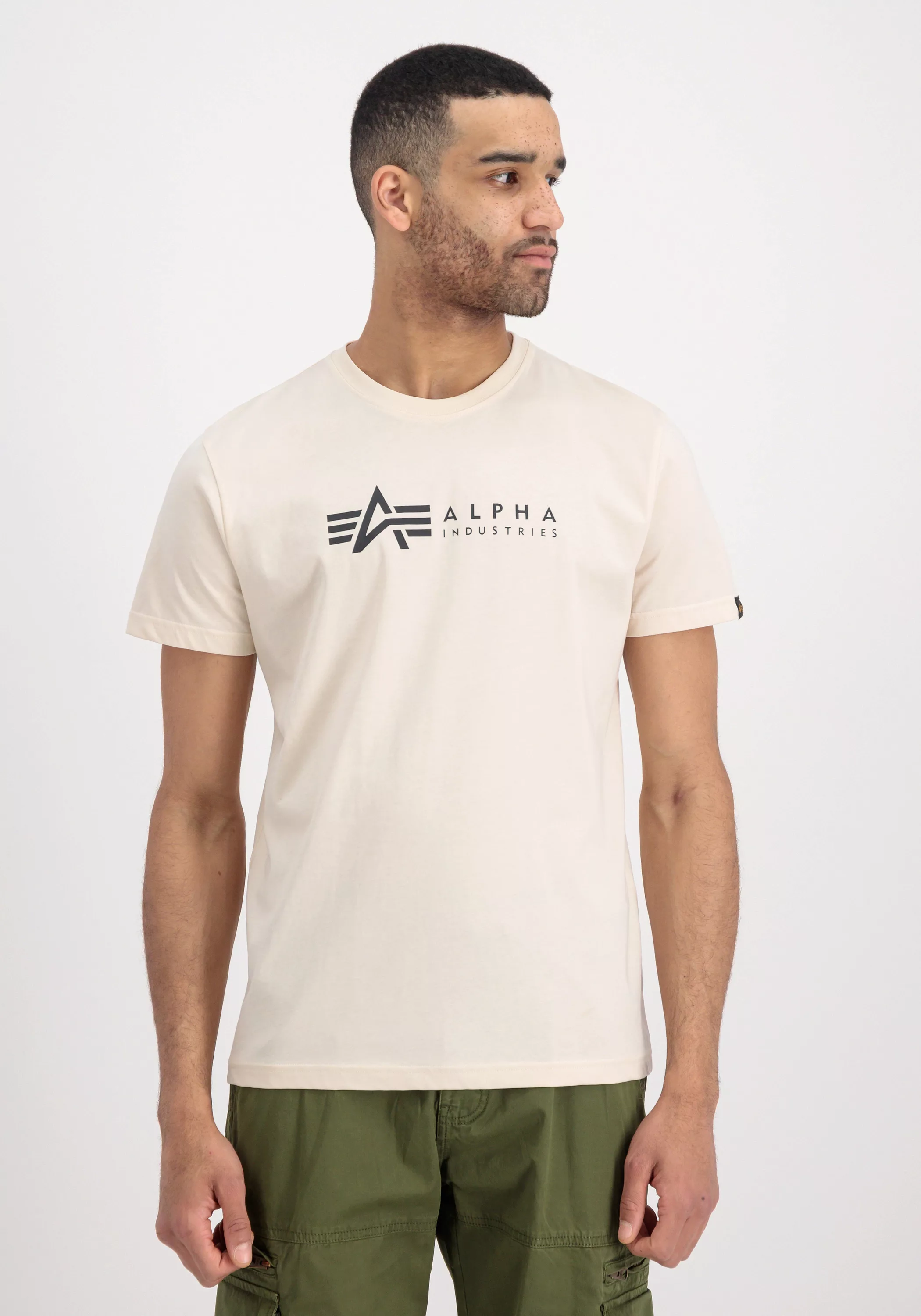 Alpha Industries Print-Shirt Alpha Label T 2 Pack (2-tlg) günstig online kaufen