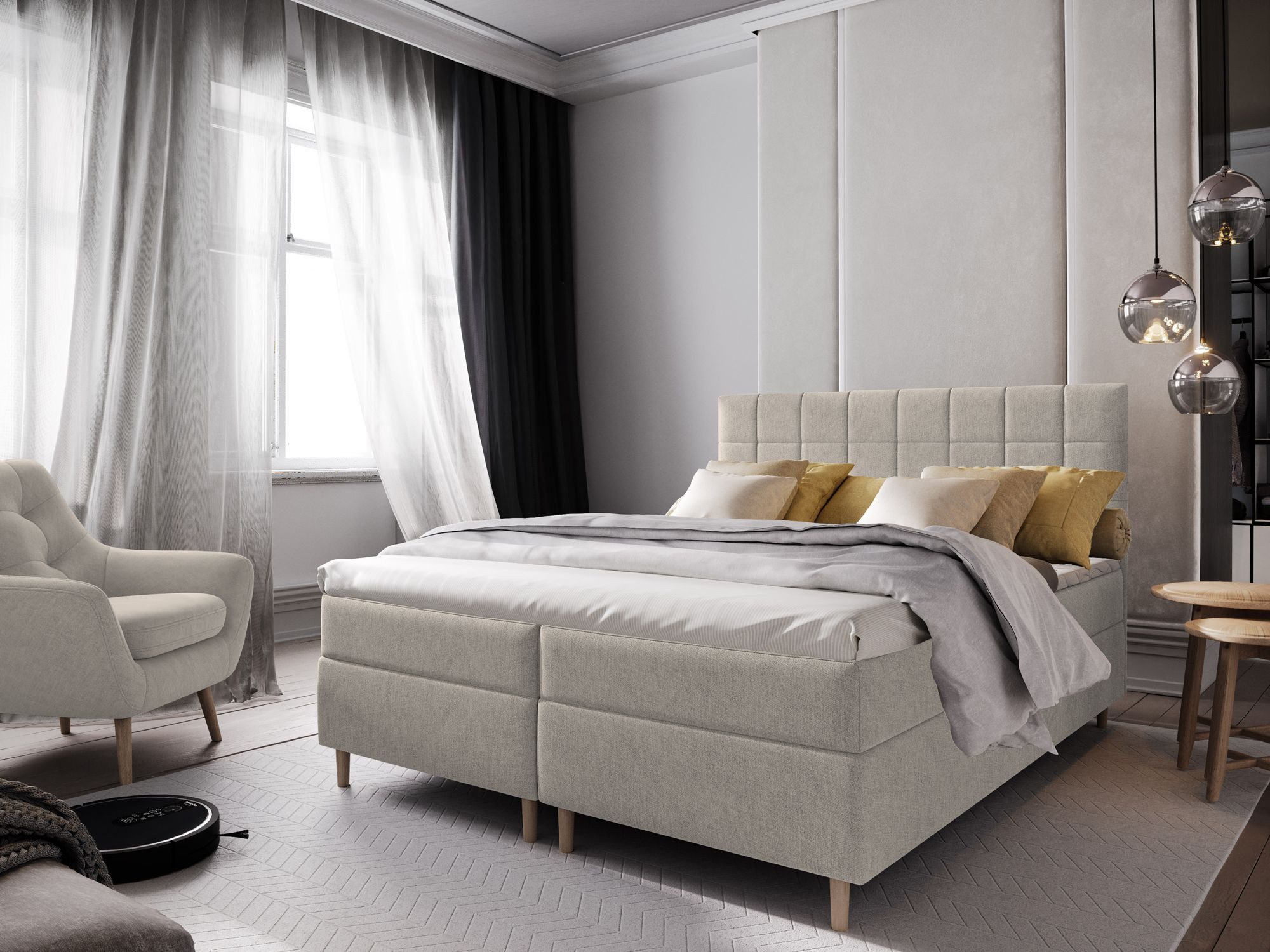 Masseno Boxbett IBIZA 140x200 cm mit günstig online kaufen