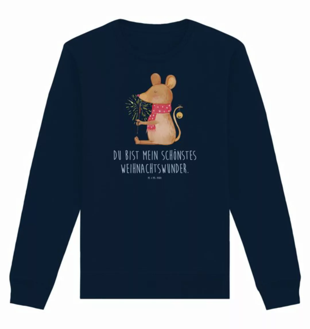 Mr. & Mrs. Panda Longpullover Maus Weihnachten Größe S - French Navy - Gesc günstig online kaufen