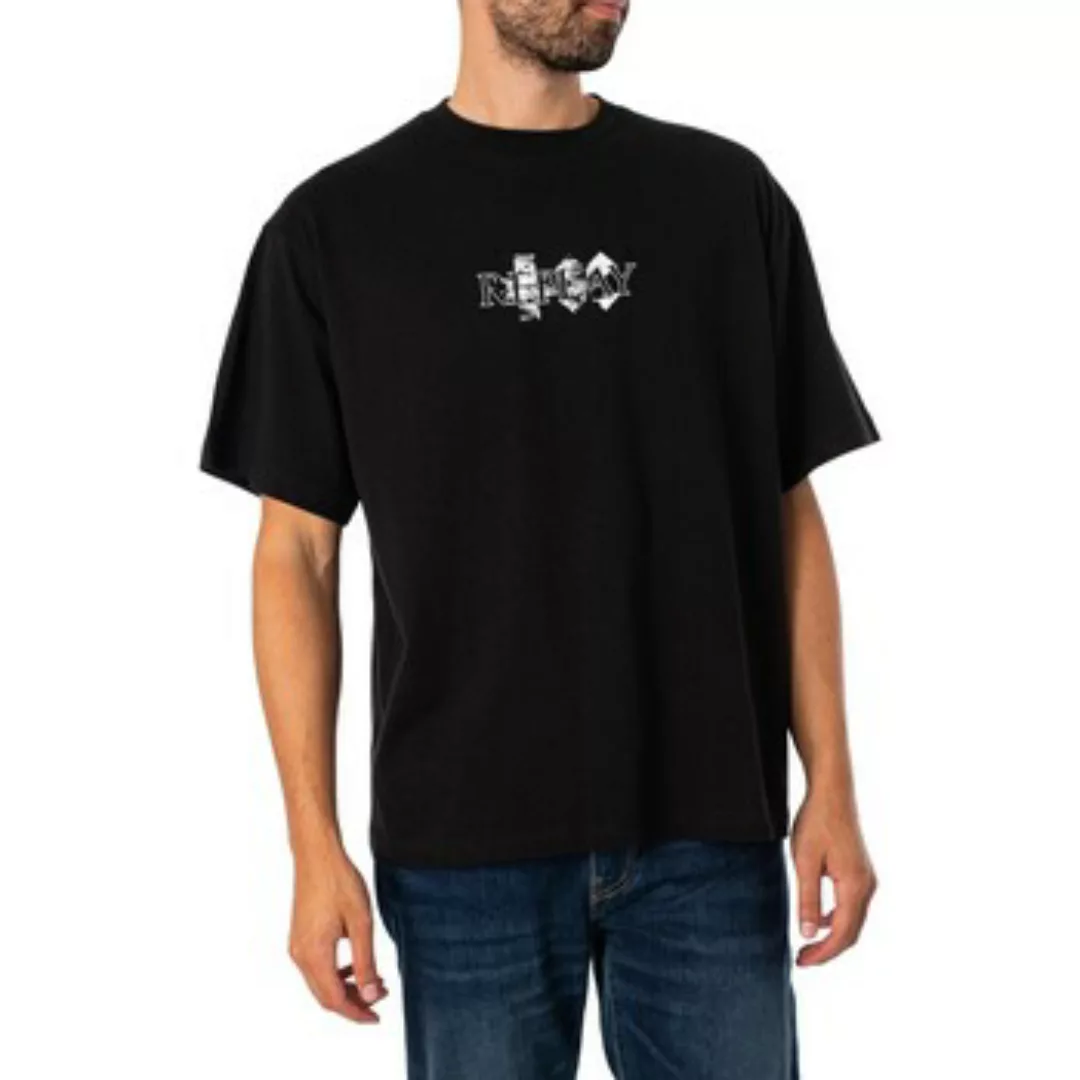 Replay  T-Shirt T-Shirt mit Rückengrafik günstig online kaufen