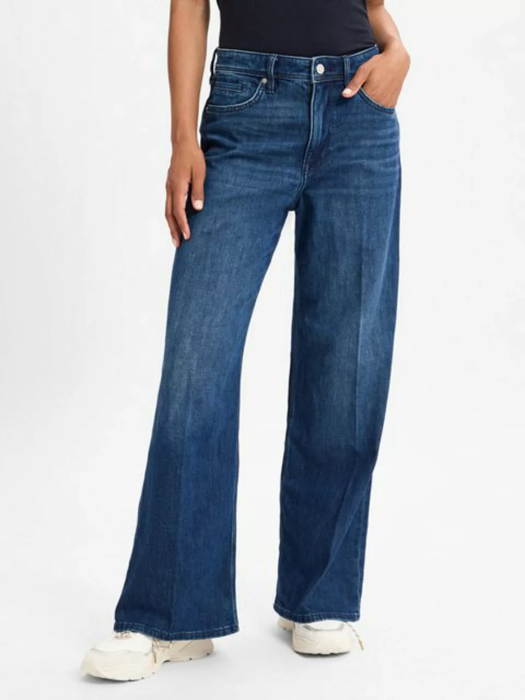 s.Oliver Regular-fit-Jeans SURI Wide Leg, High Rise, Regular Fit günstig online kaufen