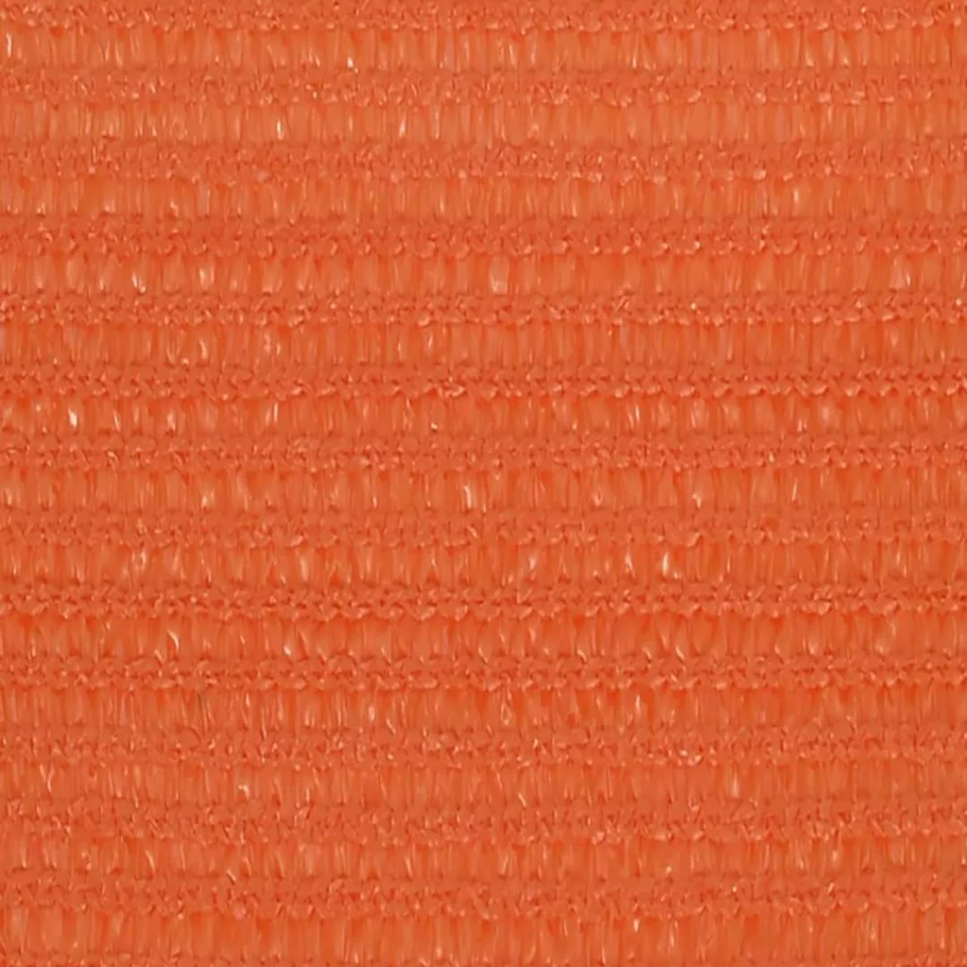 Sonnensegel 160 G/m² Orange 3,5x3,5x4,9 M Hdpe günstig online kaufen