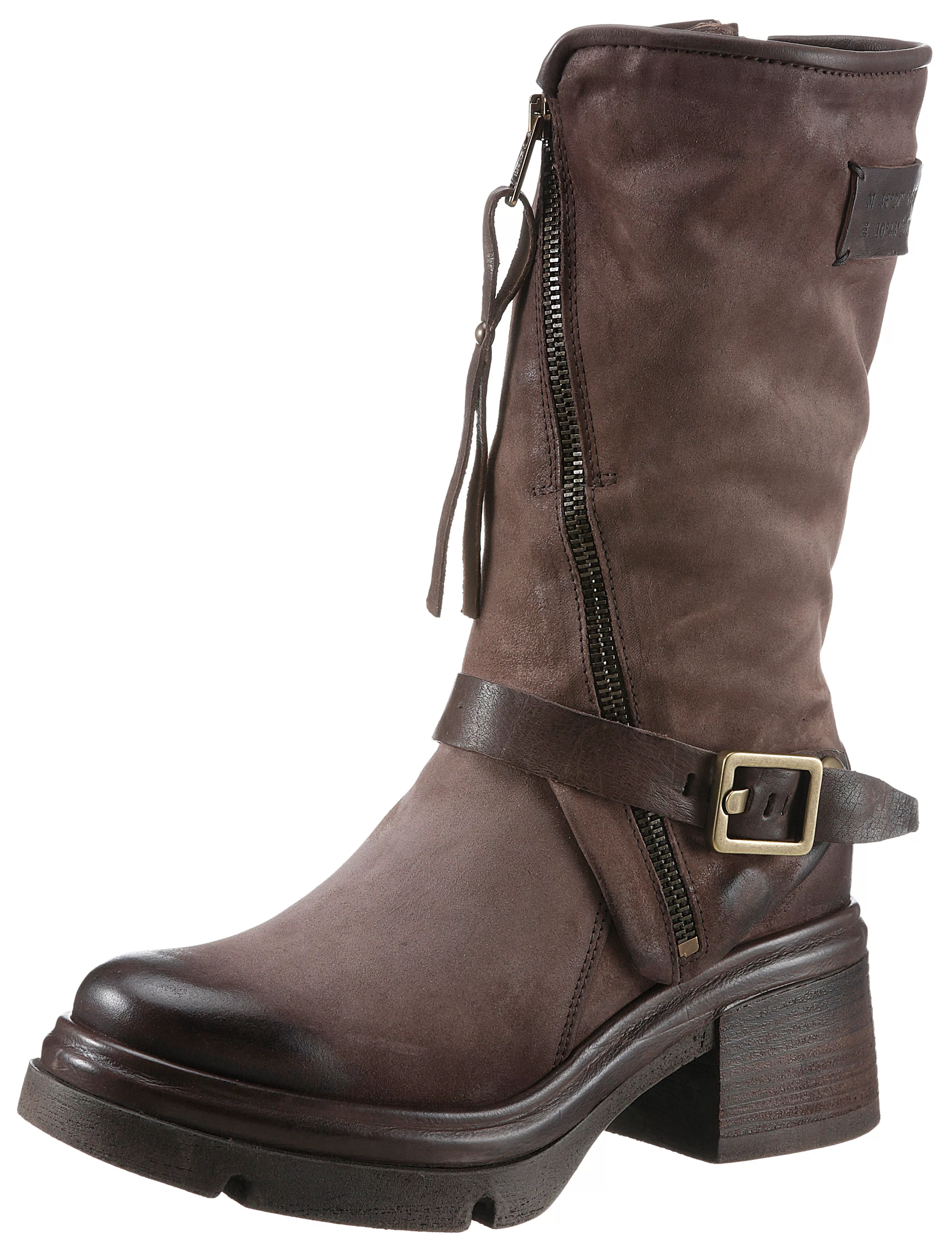 A.S.98 Stiefel "EASY", mit diagonal verlaufendem Außenreißverschluss günstig online kaufen