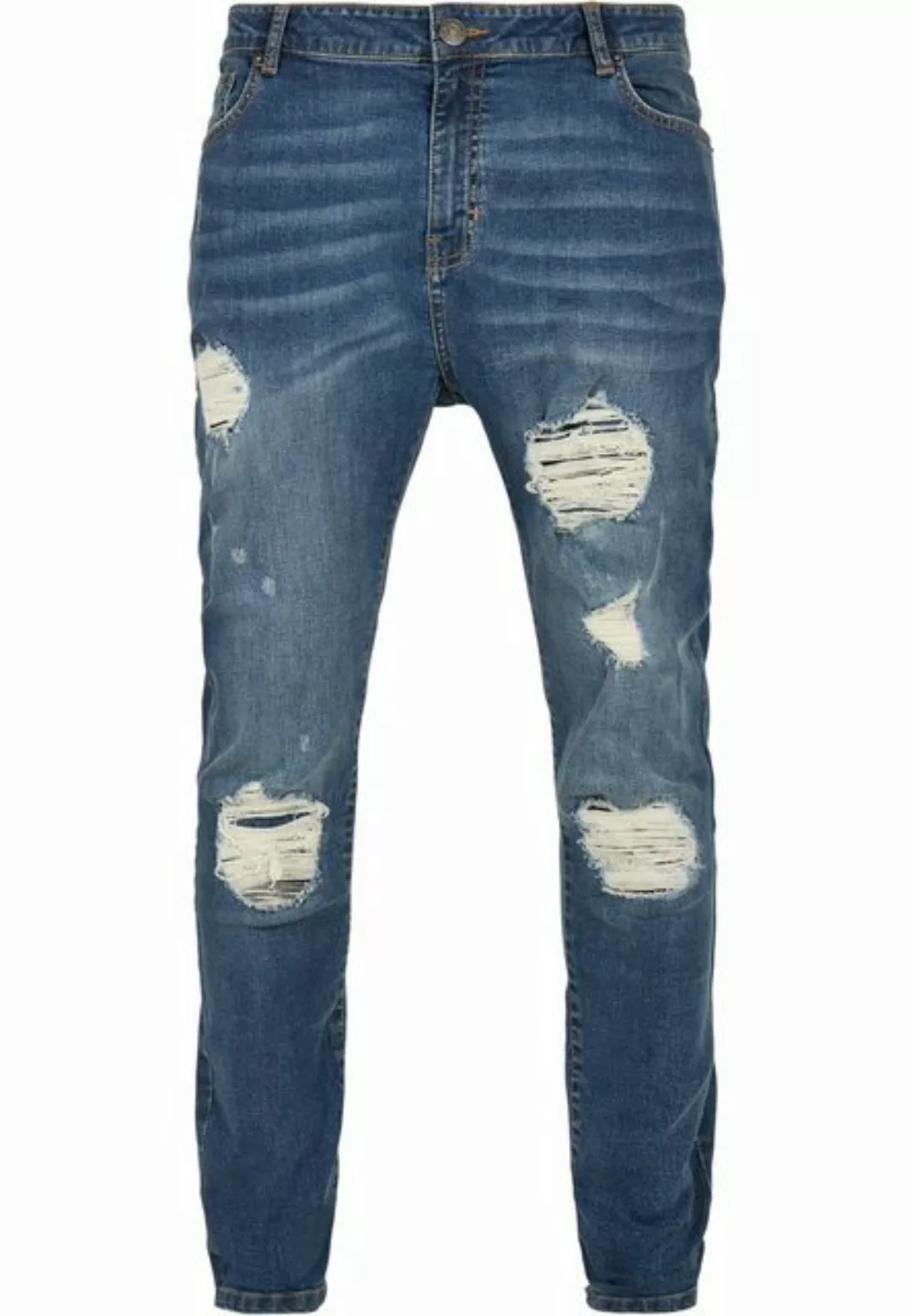 URBAN CLASSICS Bequeme Jeans Urban Classics Herren Heavy Destroyed Slim Fit günstig online kaufen