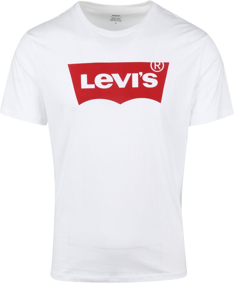 Levi's T-Shirt Logo Weiß - Größe M günstig online kaufen