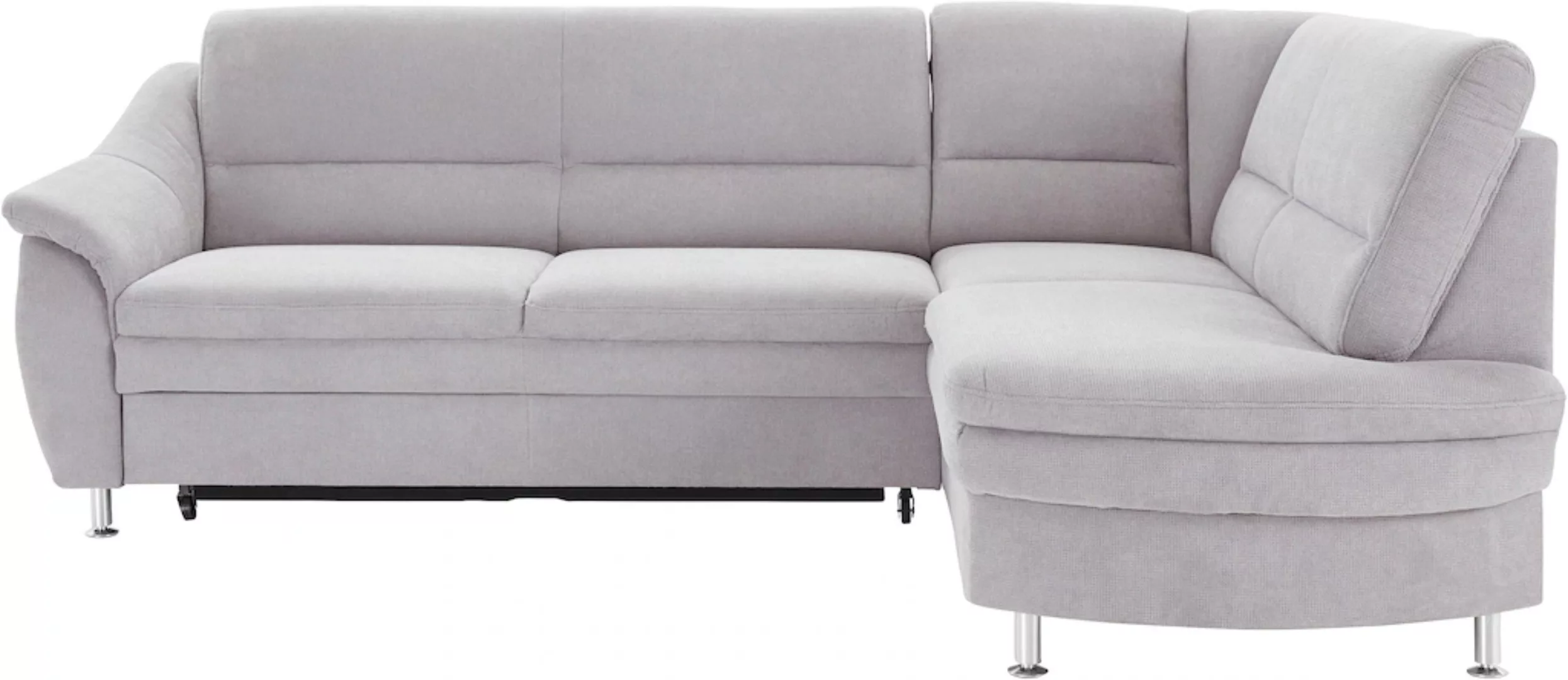 sit&more Ecksofa »Cardoso L-Form«, mit Federkern, wahlweise mit Bettfunktio günstig online kaufen