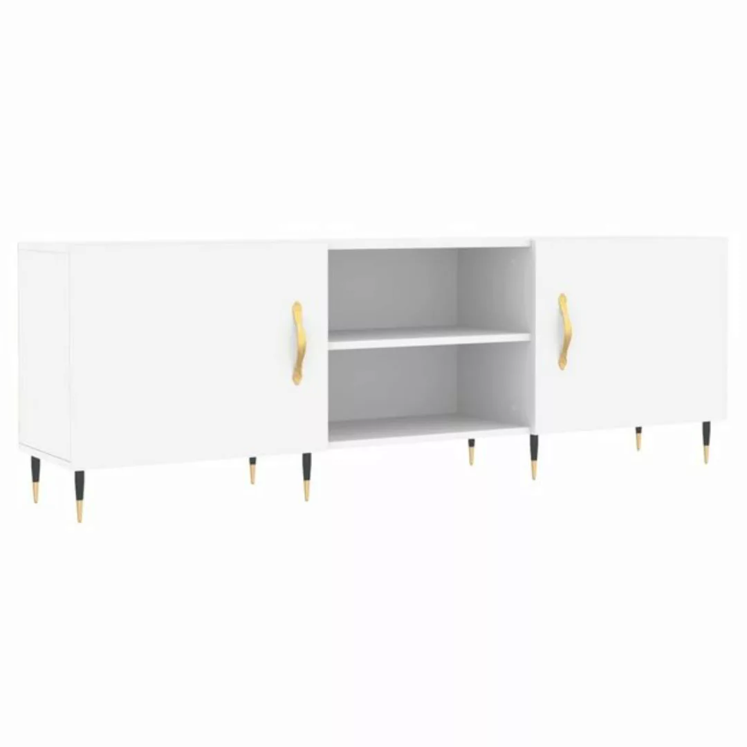 furnicato TV-Schrank Weiß 150x30x50 cm Holzwerkstoff (1-St) günstig online kaufen