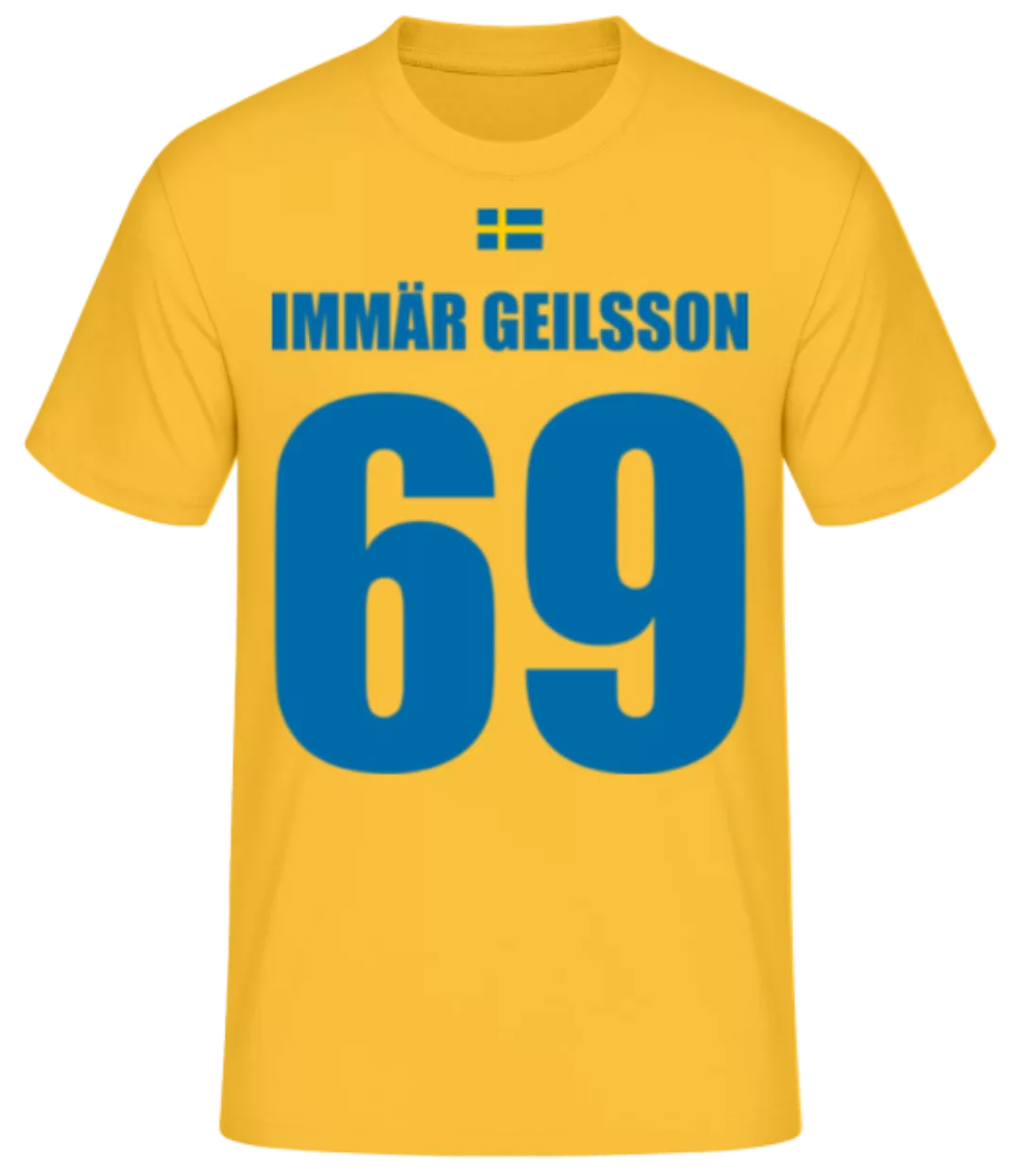 Schweden Fußball Trikot Immär Geilsson · Männer Basic T-Shirt günstig online kaufen