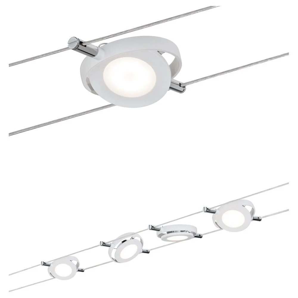 Paulmann RoundMac LED-Seilsystem, 6-flammig günstig online kaufen