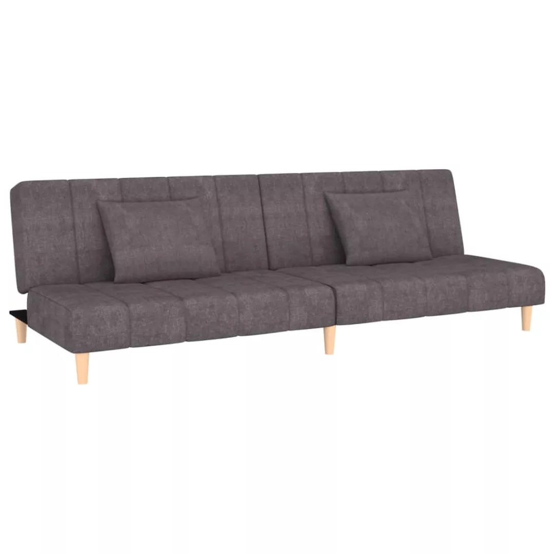 Schlafsofa 2-sitzer Taupe Stoff günstig online kaufen