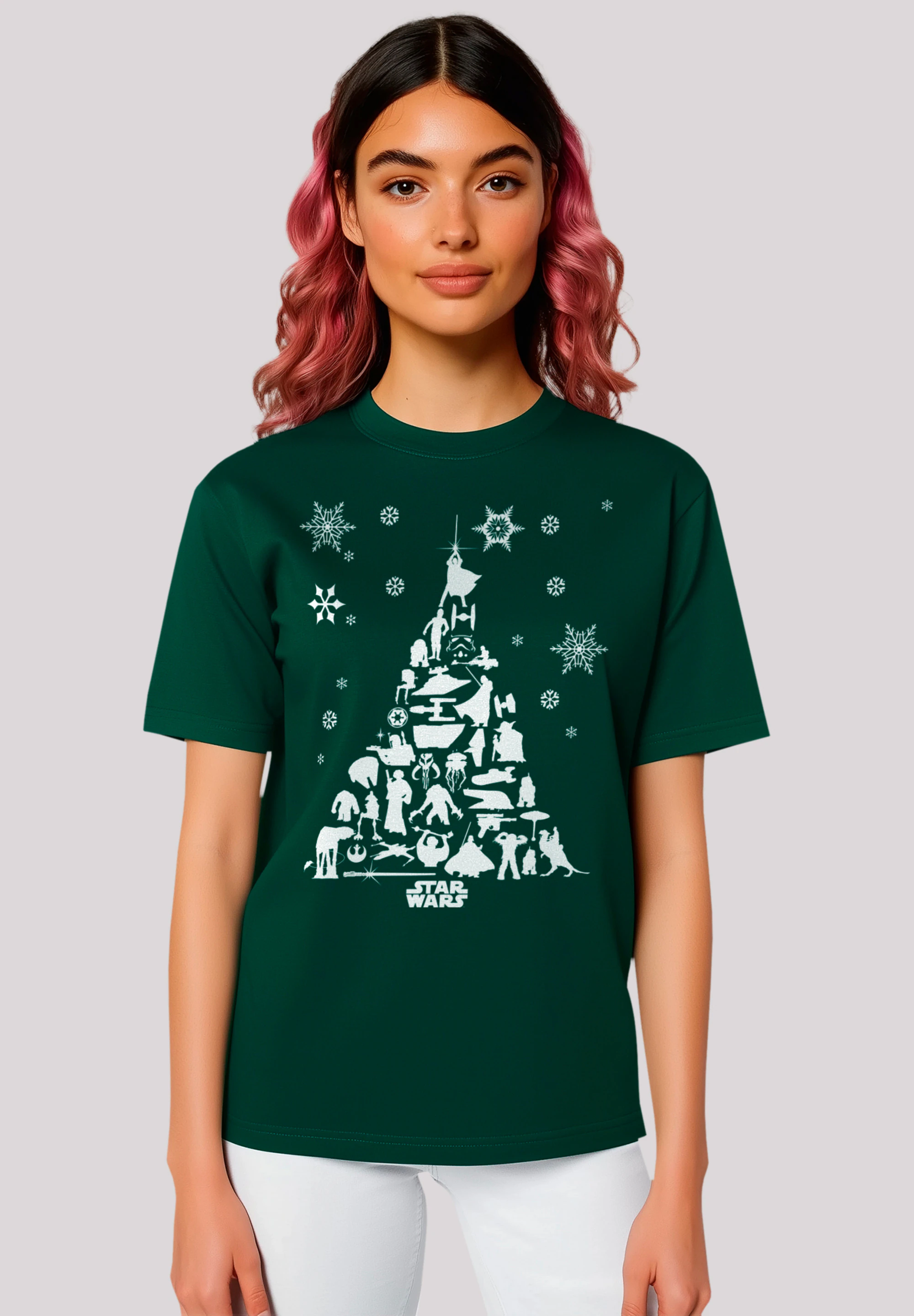 F4NT4STIC T-Shirt "Star Wars Christmas Tree", Premium Qualität günstig online kaufen