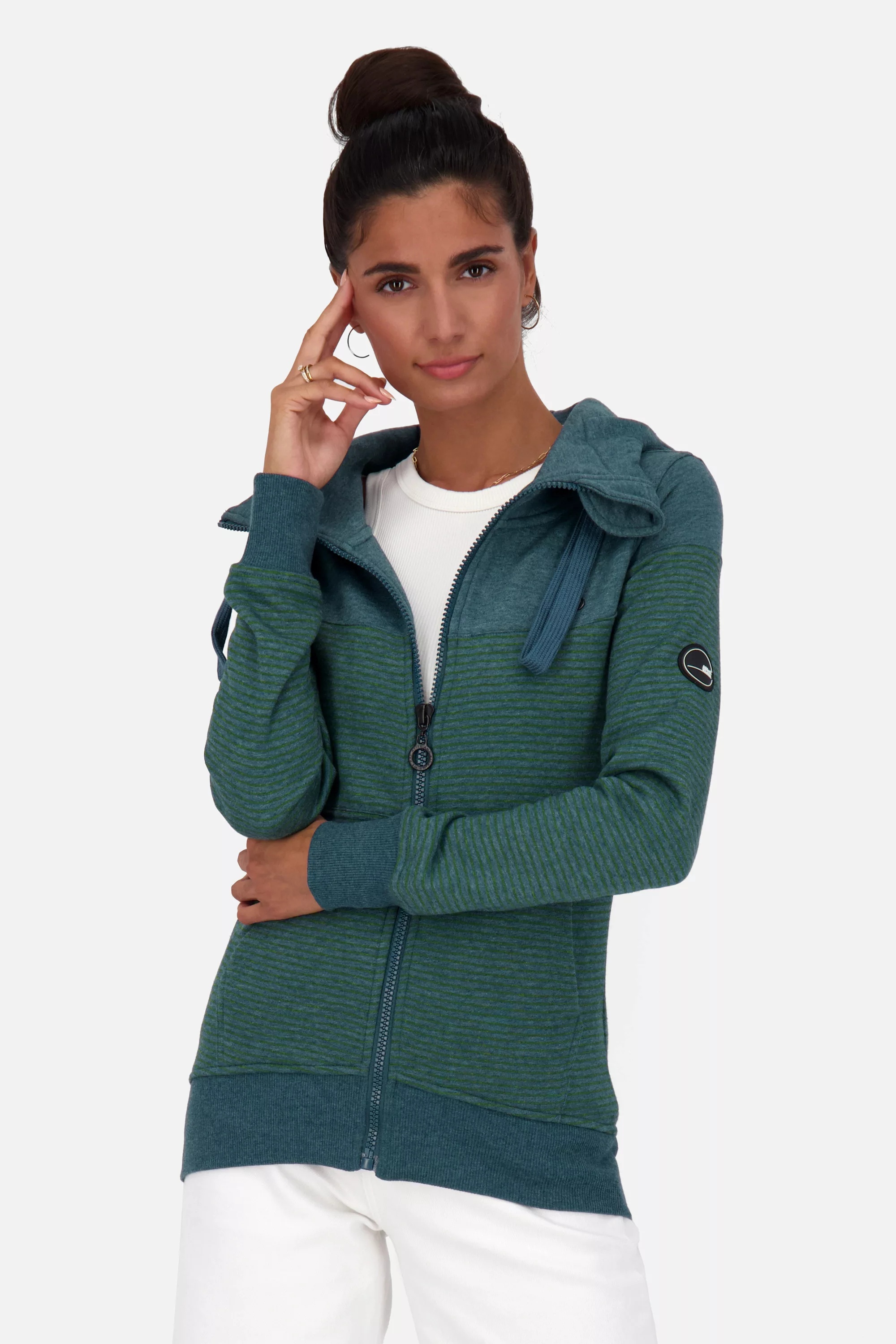 Alife & Kickin Kapuzensweatjacke "PalinaAK Z Hooded Sweat Jacket Damen" günstig online kaufen