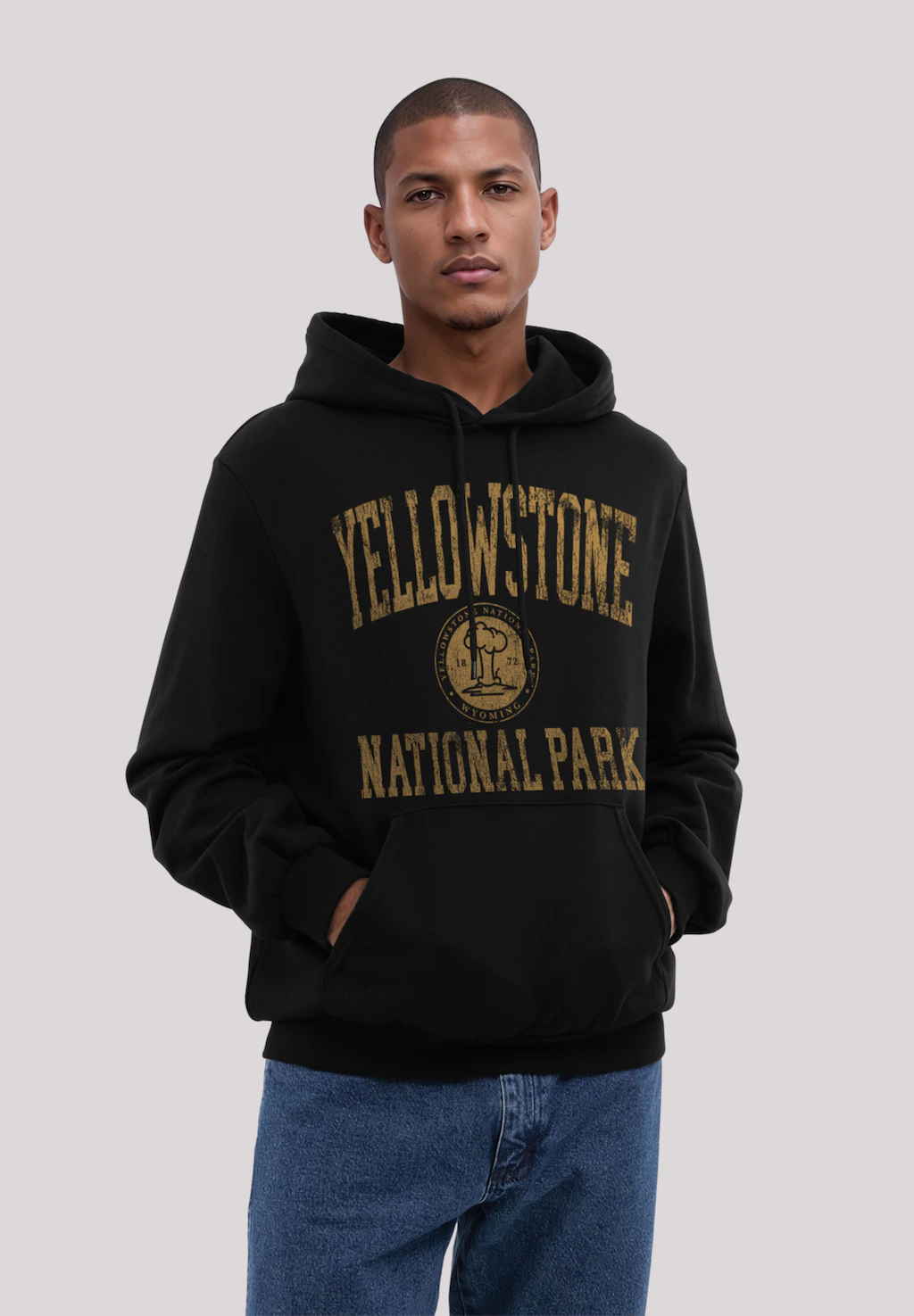 F4NT4STIC Kapuzenpullover "US National Parks Yellowstone Wyoming", Premium günstig online kaufen