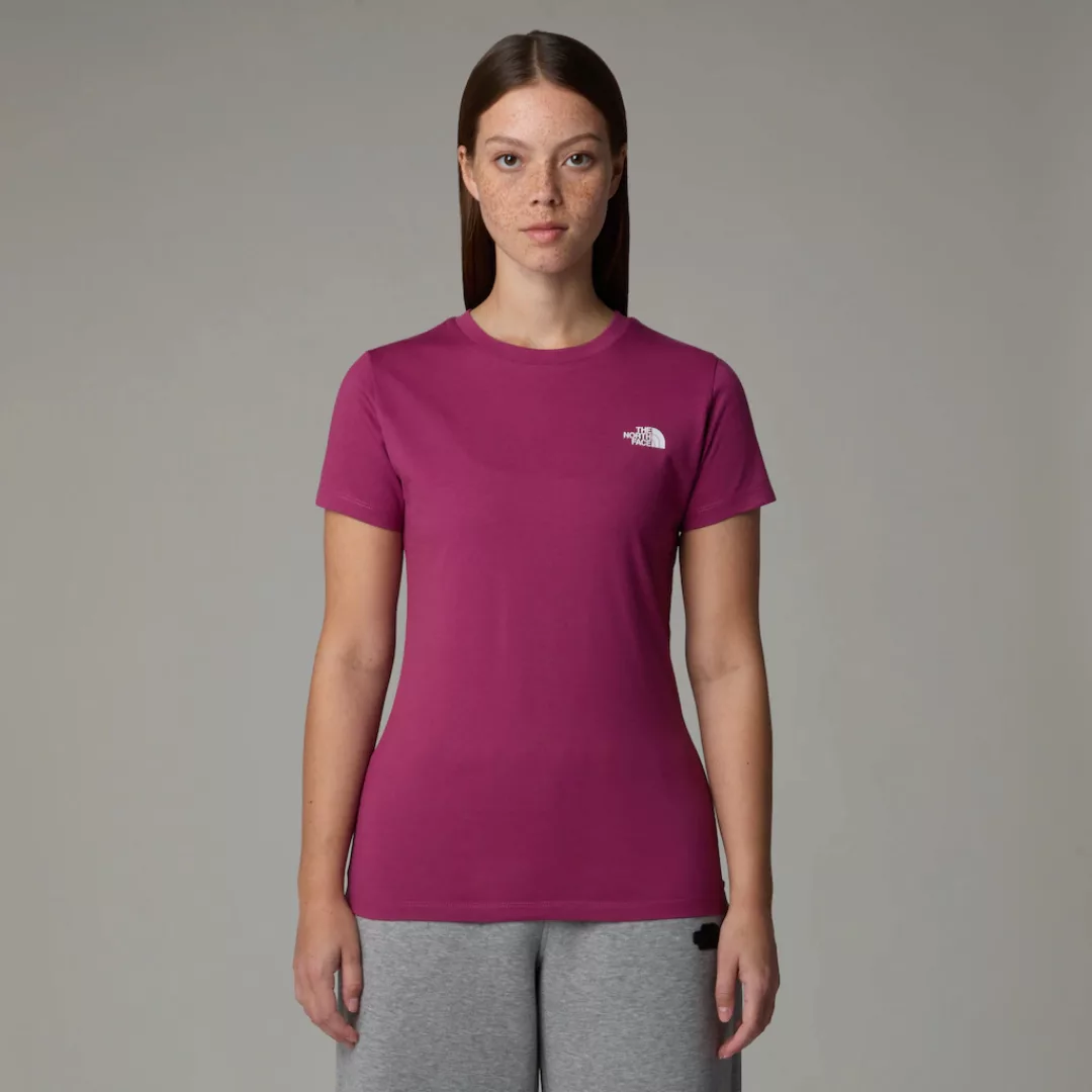 The North Face T-Shirt "W S/S SIMPLE DOME SLIM TEE", (1 tlg.) günstig online kaufen
