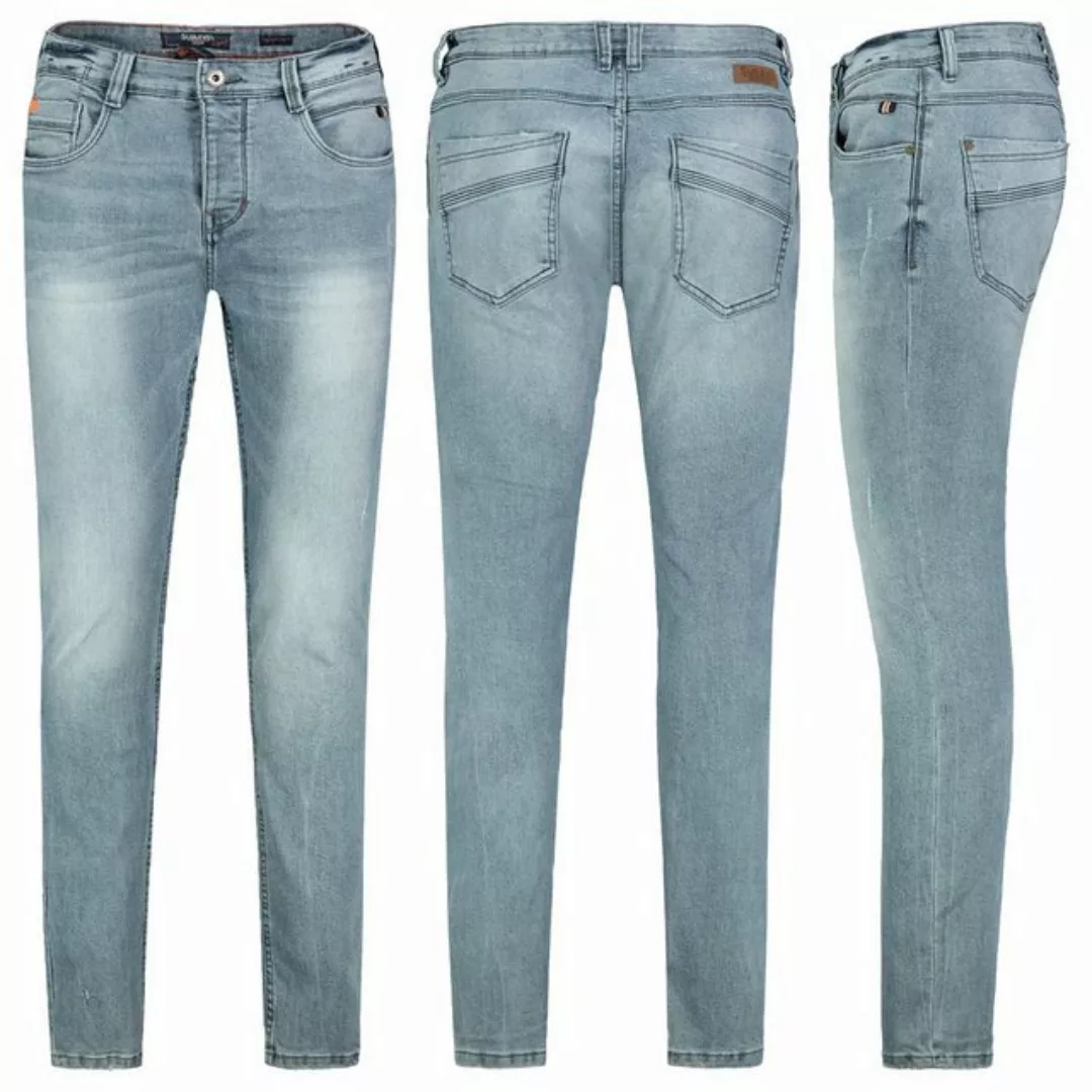 SUBLEVEL Slim-fit-Jeans Sublevel Herren Jeans Hose Basic Stretch Jeanshose günstig online kaufen