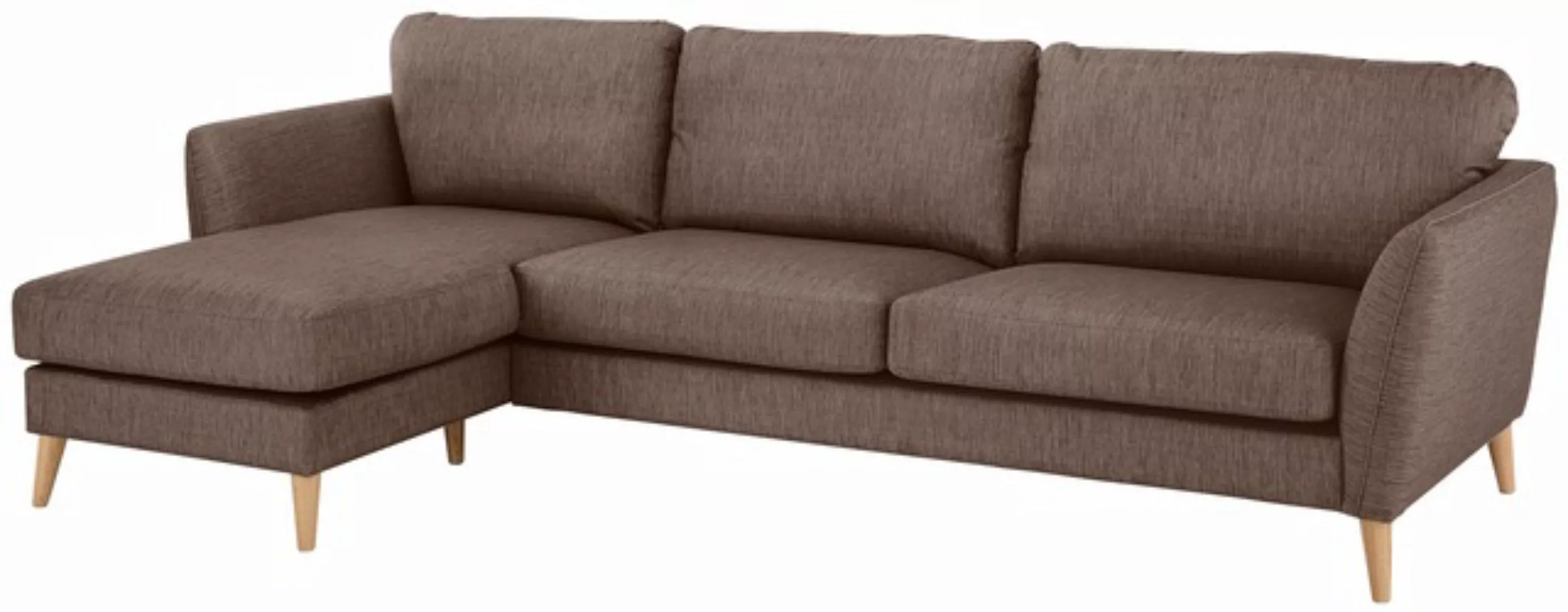 Home affaire Ecksofa MARSEILLE (279/152cm),L-Form, Rec. rechts/links, Massi günstig online kaufen