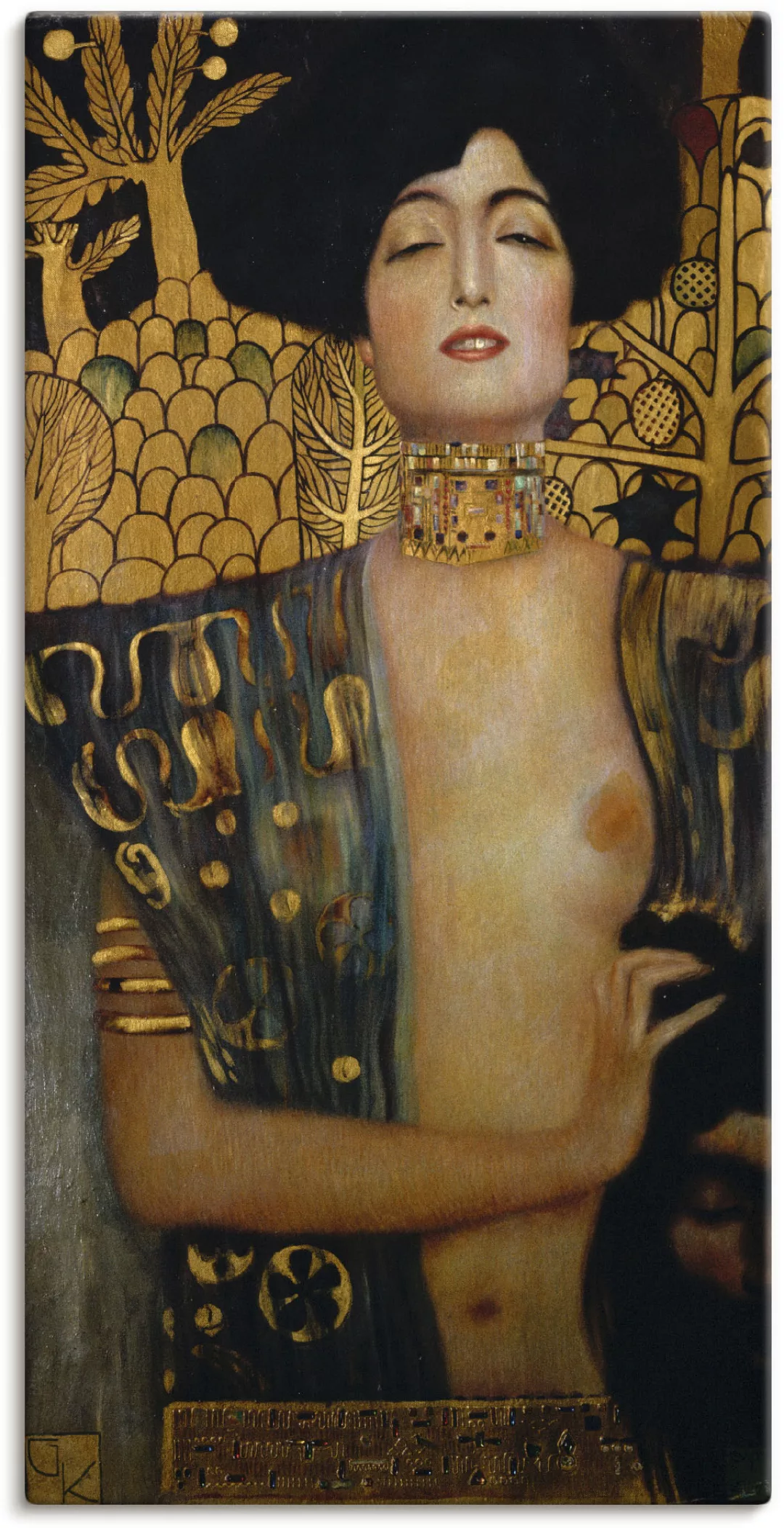 Artland Wandbild "Judith I., 1901", Frau, (1 St.), als Leinwandbild, Poster günstig online kaufen
