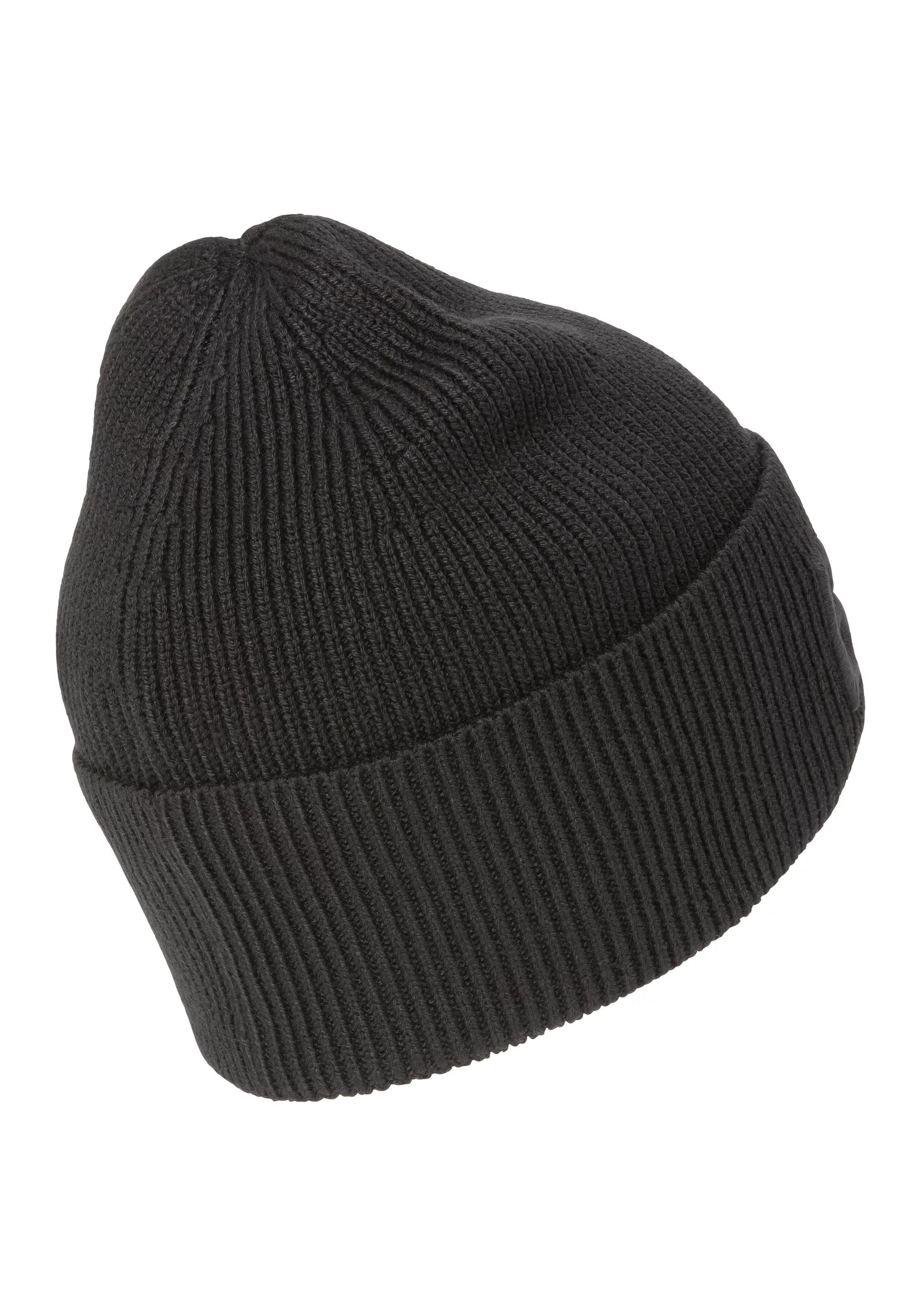 BOSS ORANGE Beanie "Afox R", aus Rippenstrick, 3D Logostickerei günstig online kaufen