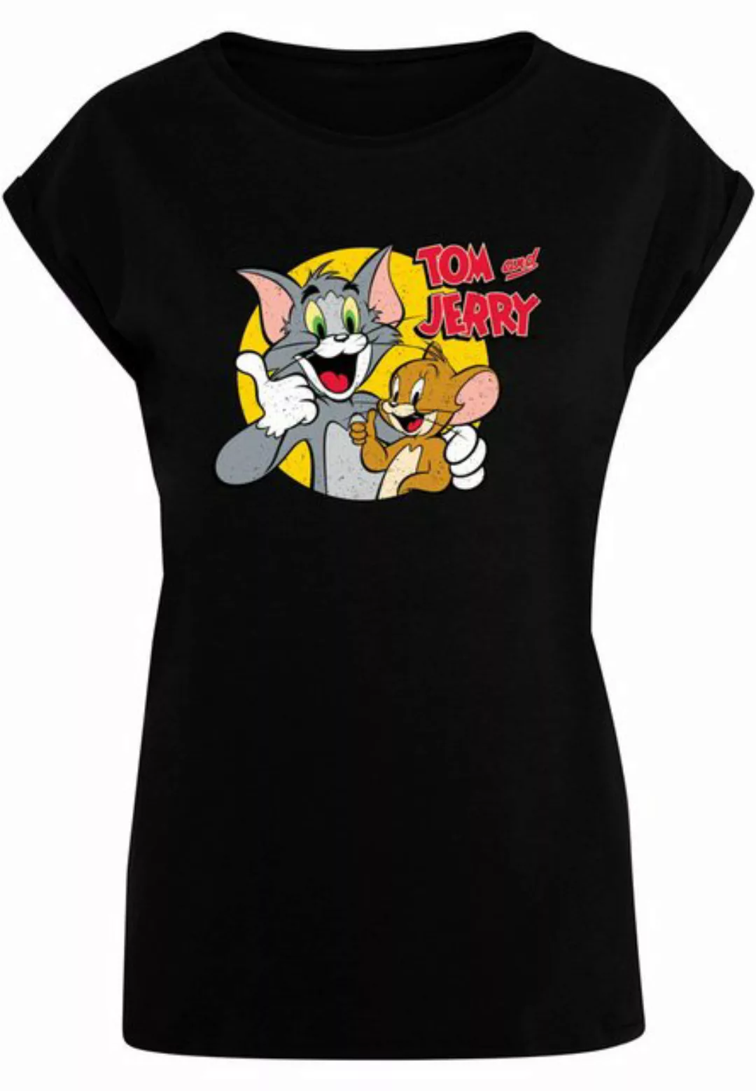 ABSOLUTE CULT T-Shirt ABSOLUTE CULT Damen Ladies Tom and Jerry - Thumbs up günstig online kaufen