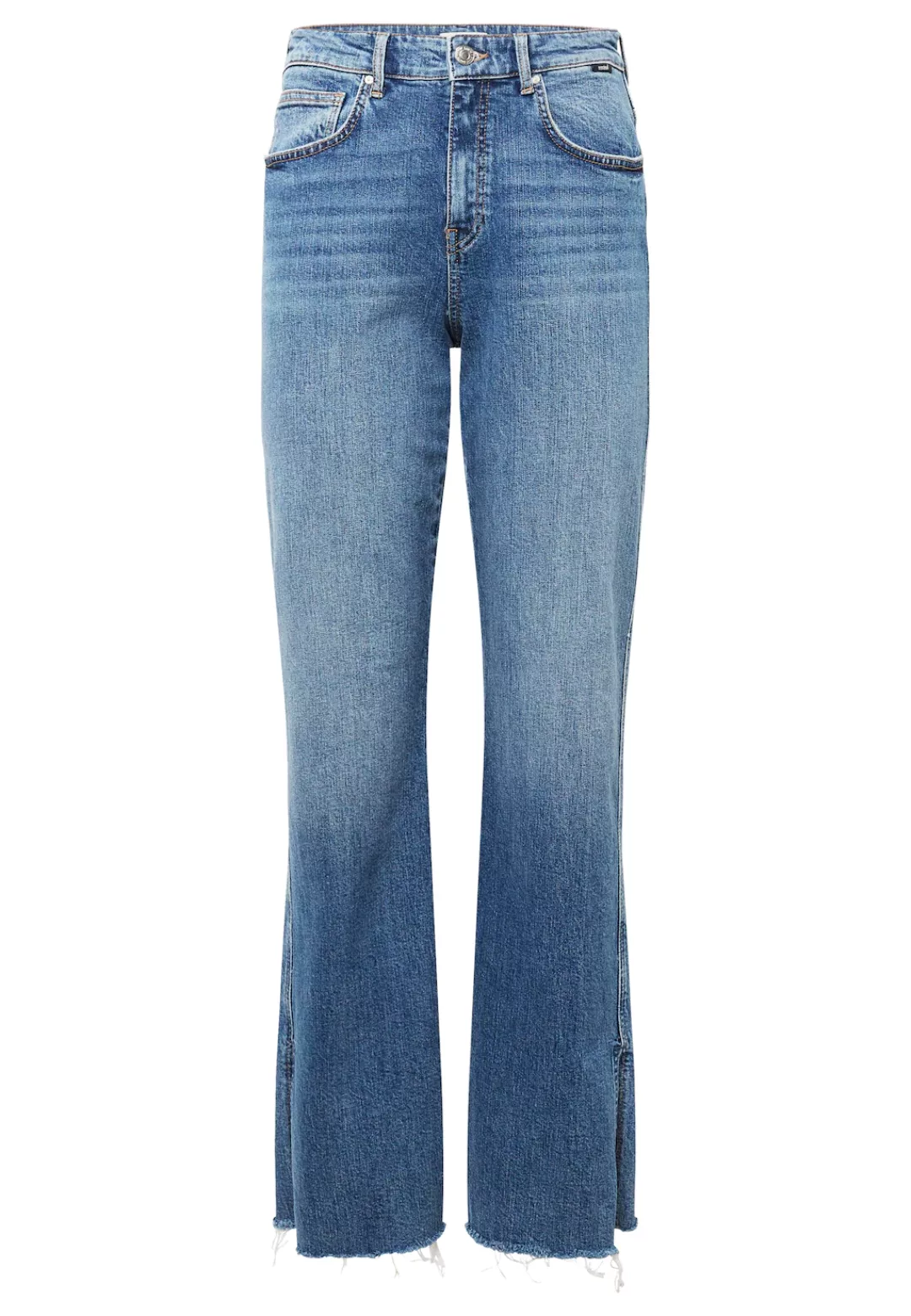 Mavi Straight-Jeans "BARCELONA SLIT", Straight Leg Jeans mit Schlitz günstig online kaufen