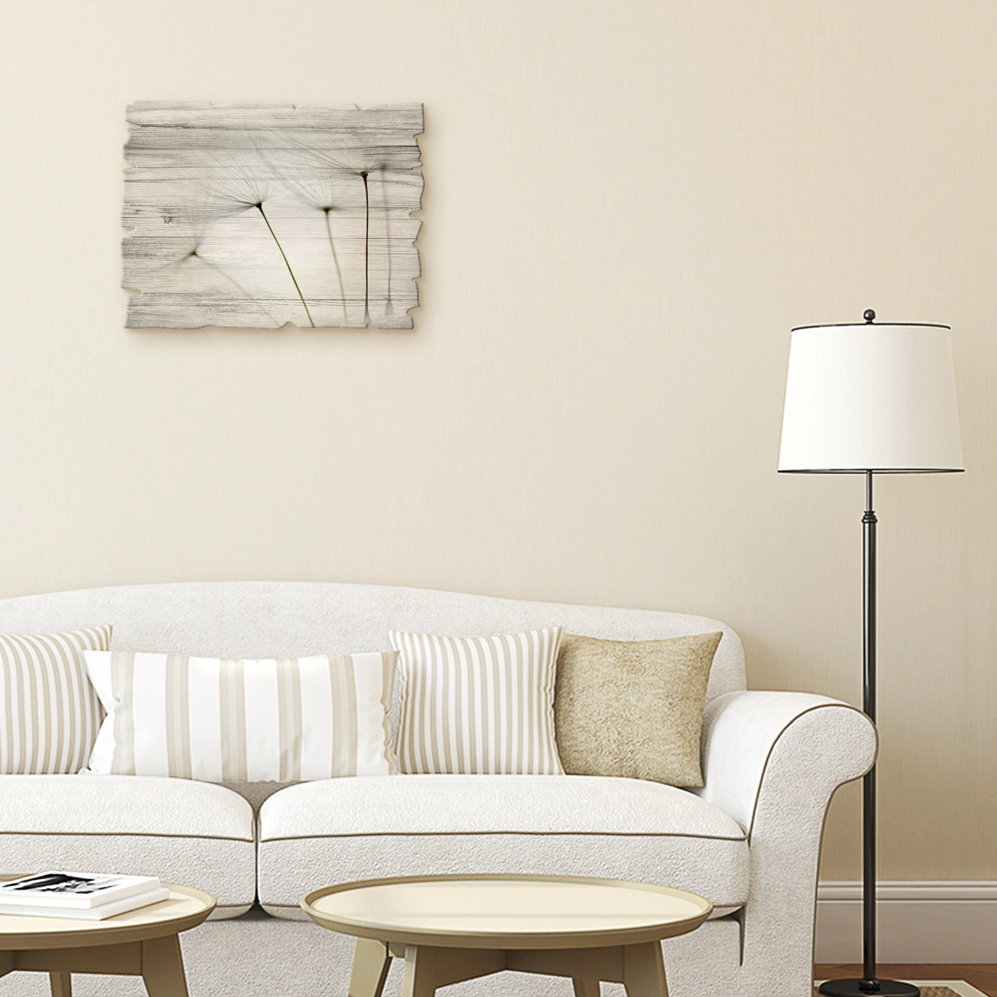 Artland Holzbild "Pusteblumen-Samen I", Blumen, (1 St.) günstig online kaufen