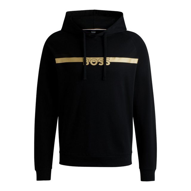 BOSS Kapuzensweatshirt Authentic Hoodie mit Signature Streifen vorn günstig online kaufen