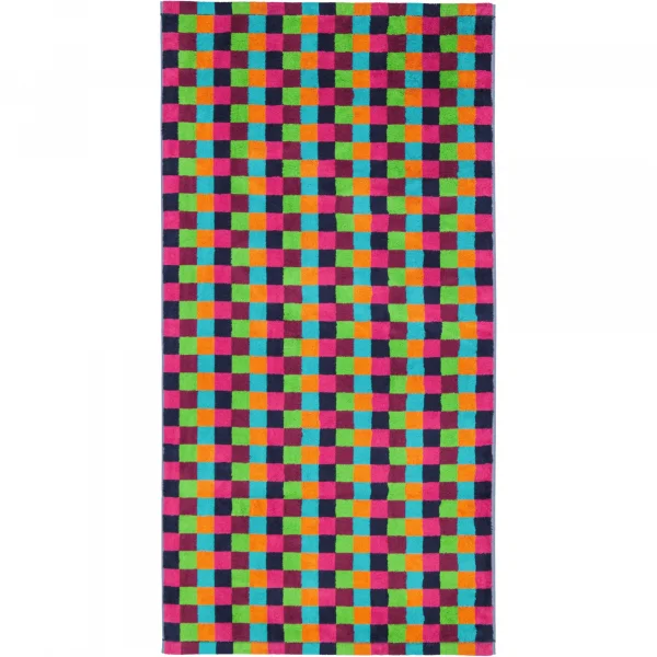 Cawö - Life Style Karo 7047 - Farbe: 84 - multicolor - Duschtuch 70x140 cm günstig online kaufen