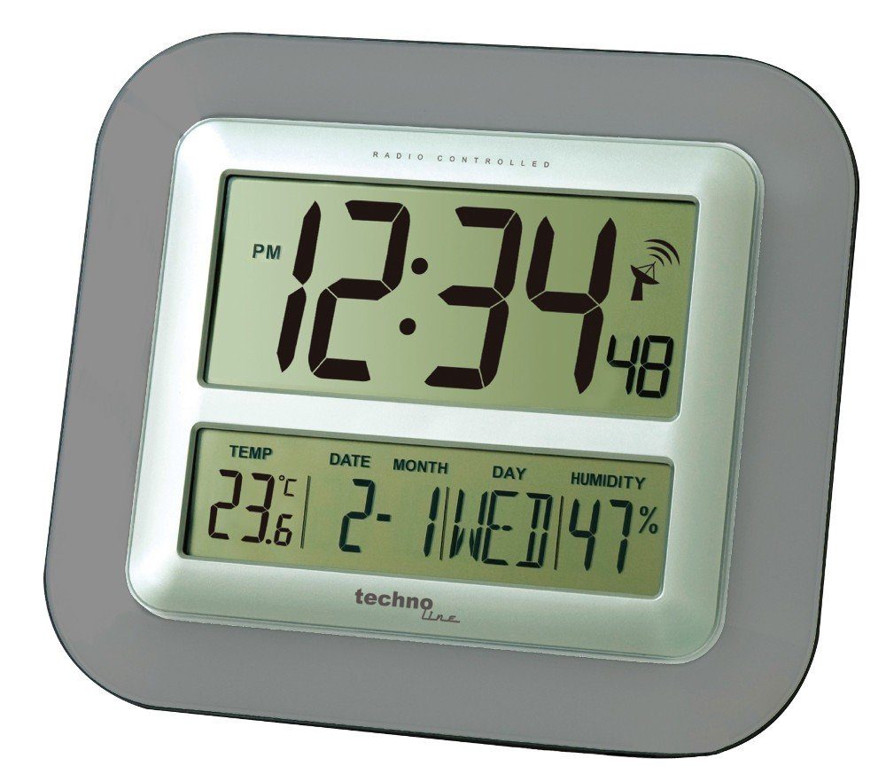 technoline Funkwanduhr digital Jumbo-Wanduhr WS 8006 günstig online kaufen