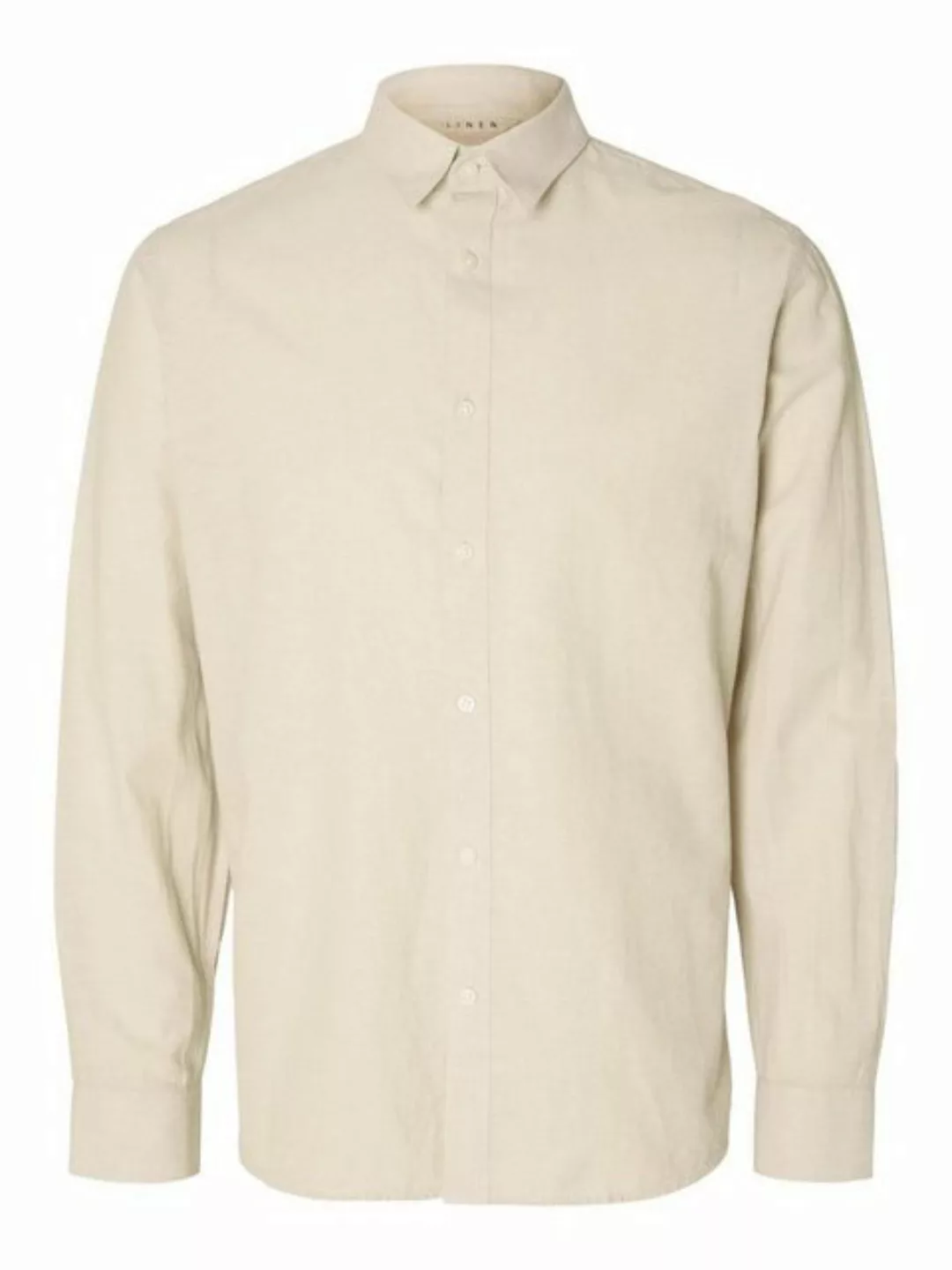 SELECTED HOMME Blusenshirt SLHSLIM-NEW LINEN SHIRT LS NOOS günstig online kaufen