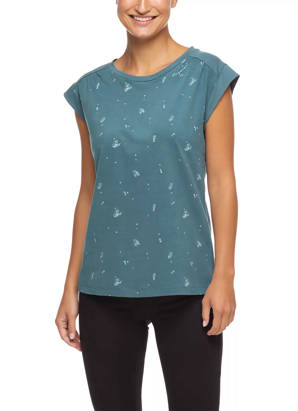 Ragwear Top Petulla Crystal Organic deep ocean günstig online kaufen