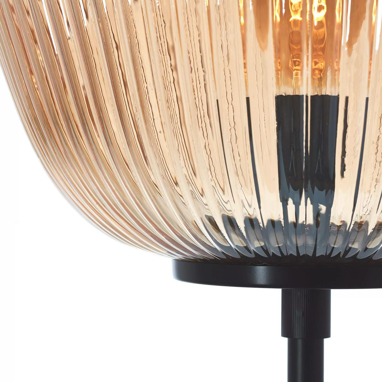 Brilliant Stehlampe »Kaizen«, 1 flammig-flammig, Riffelglas, 140 x 35 cm, E günstig online kaufen